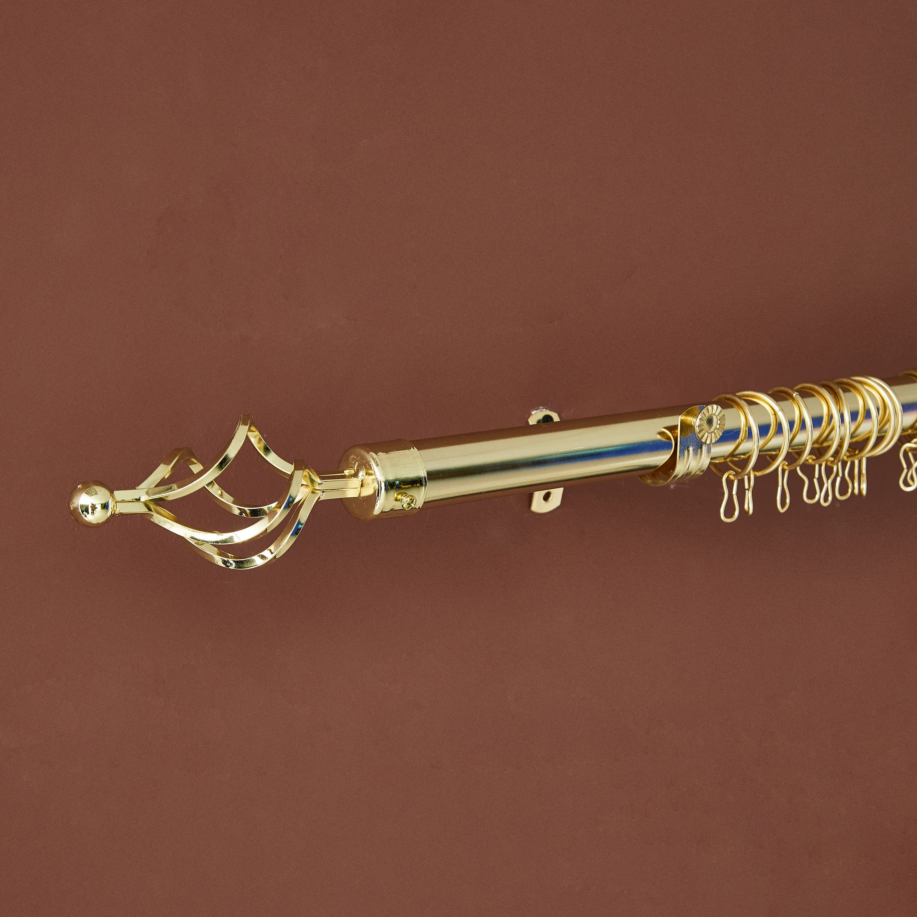 Emily Adjustable Curtain Rod - 165 - 300 cm-hbxhomeware-hbxdecorandfurnishings-image-1