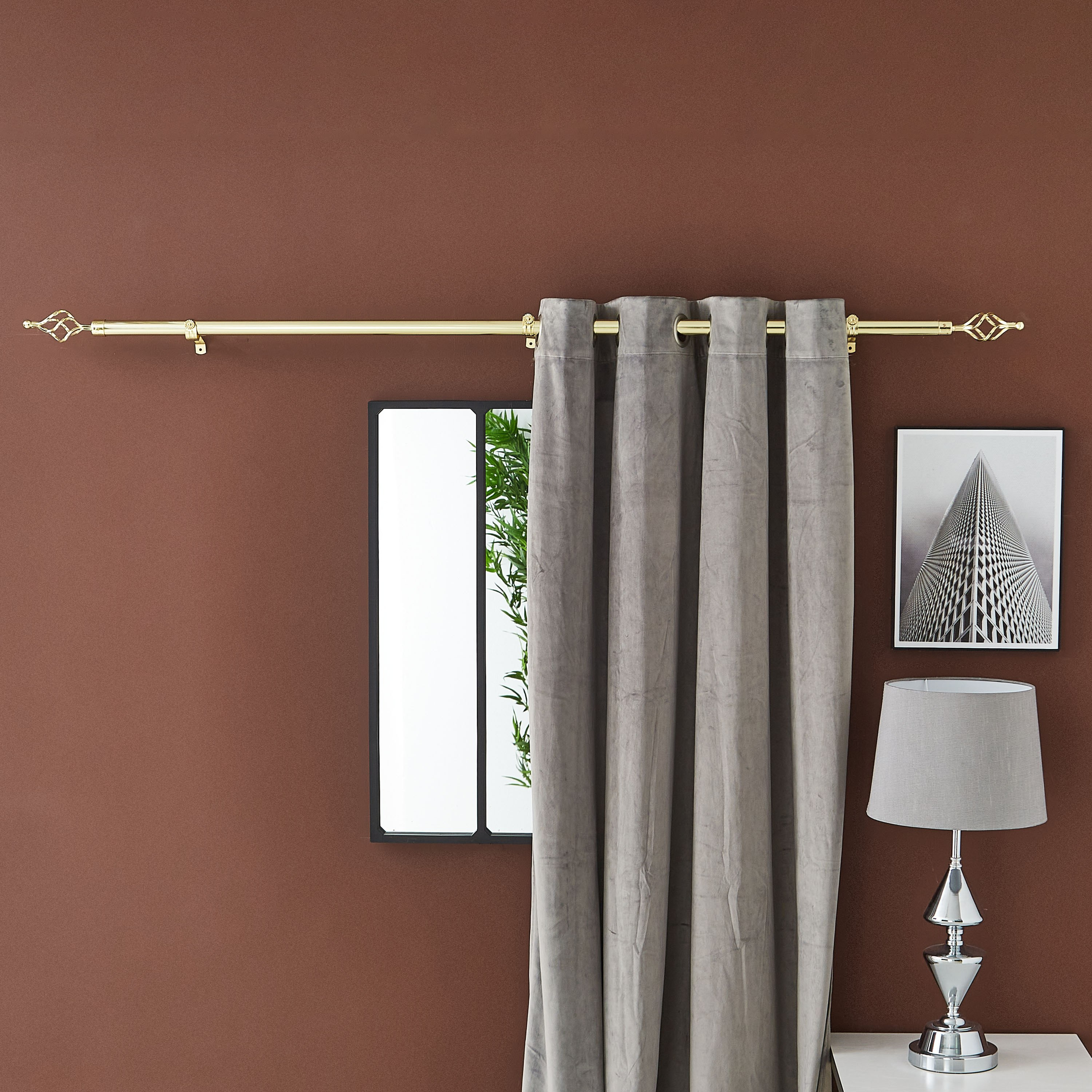 Emily Adjustable Curtain Rod - 165 - 300 cm-hbxhomeware-hbxdecorandfurnishings-image-2