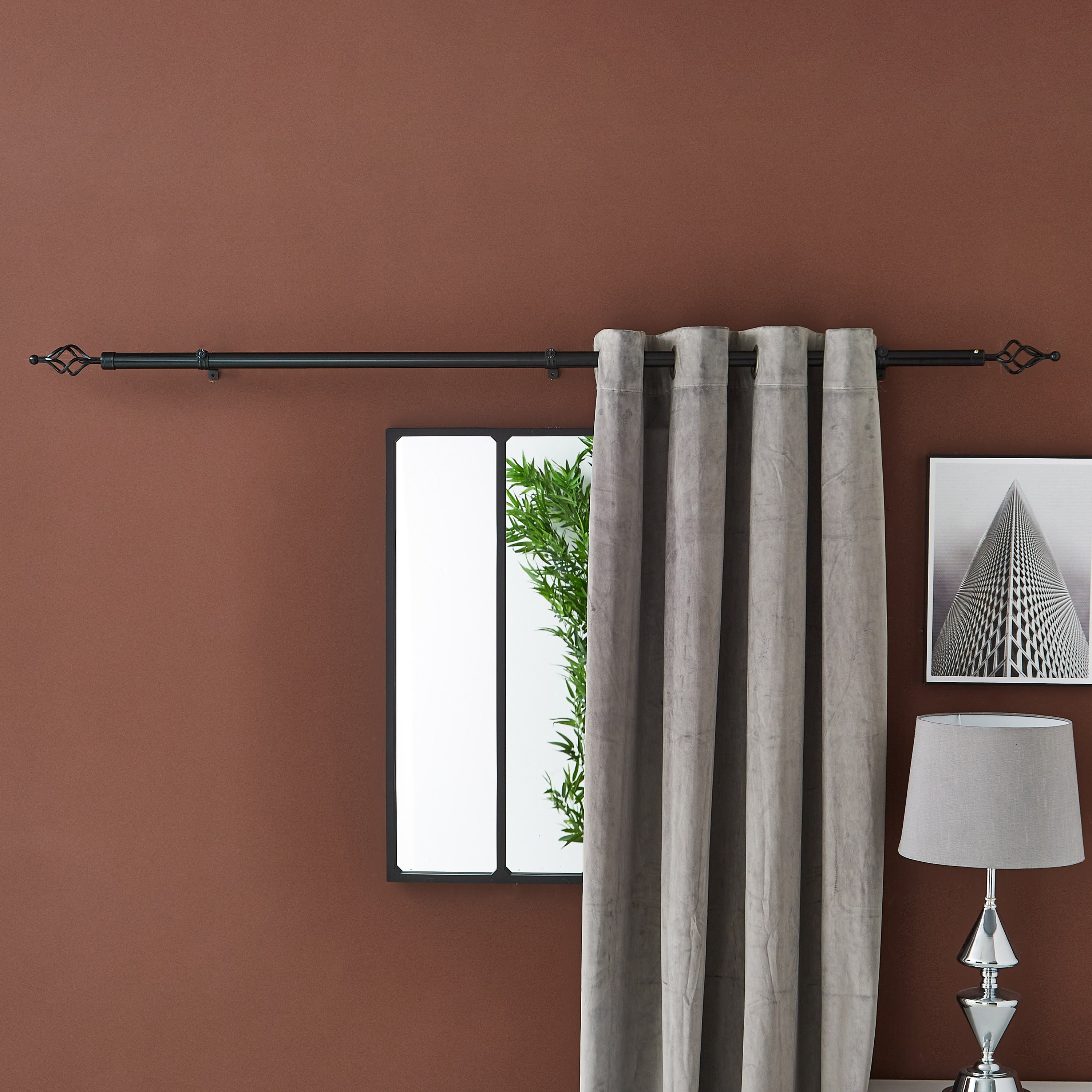 Emily Adjustable Curtain Rod - 210 - 400 cm-hbxhomeware-hbxdecorandfurnishings-image-3