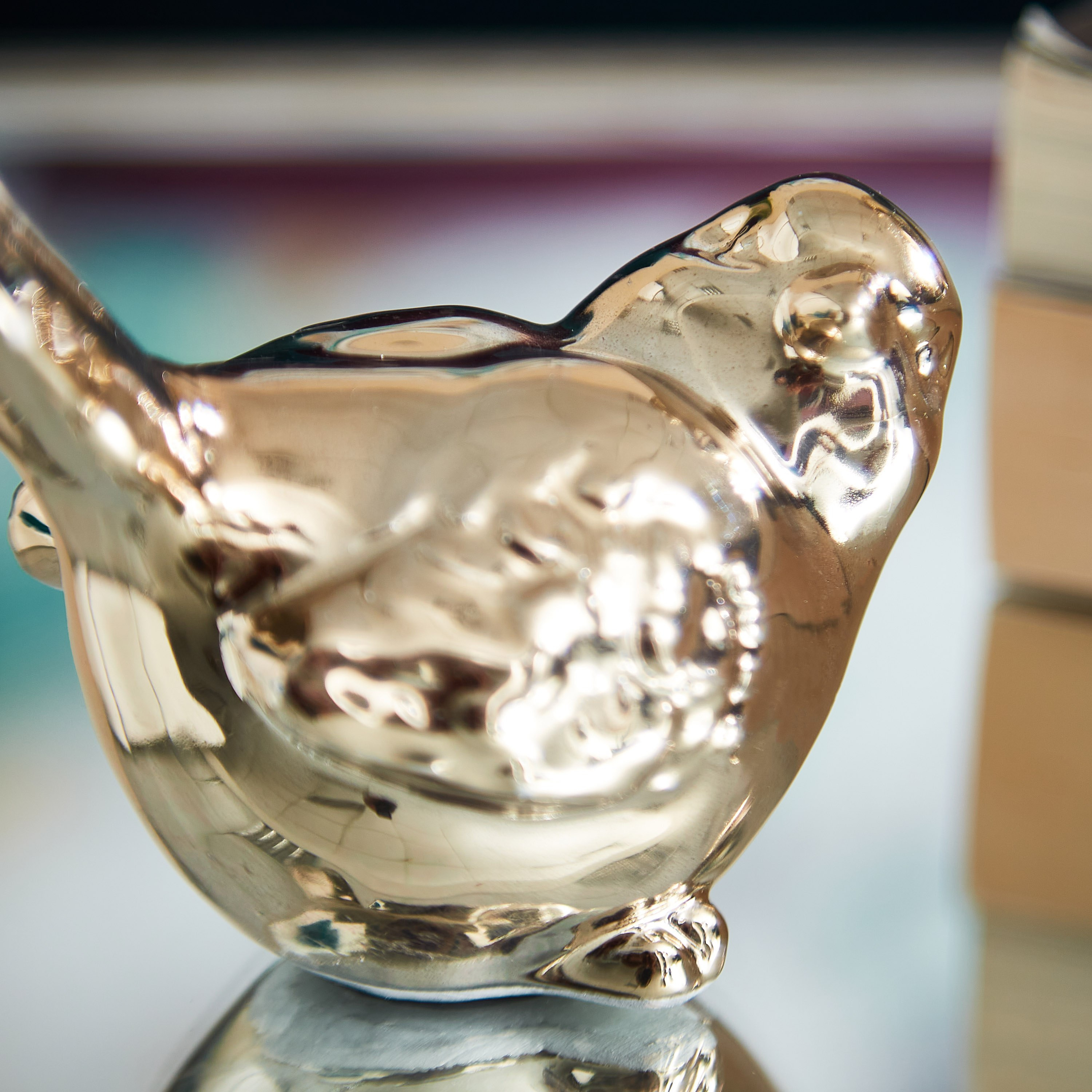 تمثال طائر سيراميك يسار من ديوك - 10.5x6.3x8.4 سم-hbxhomeware-homedecor-figurinesandornaments-image-2