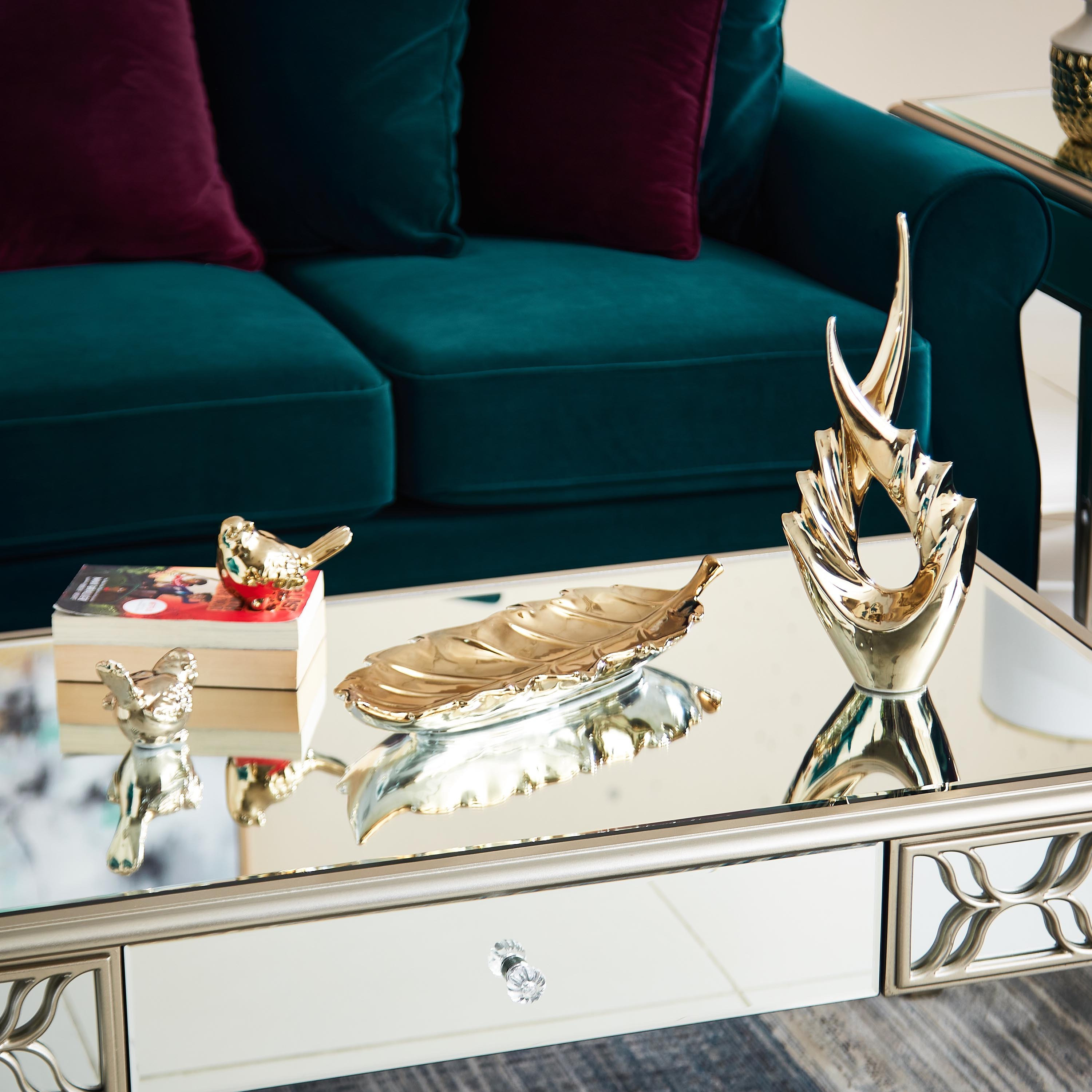 تمثال طائر سيراميك يمين من ديوك - 11x6.3x7.5 سم-hbxhomeware-homedecor-figurinesandornaments-image-3