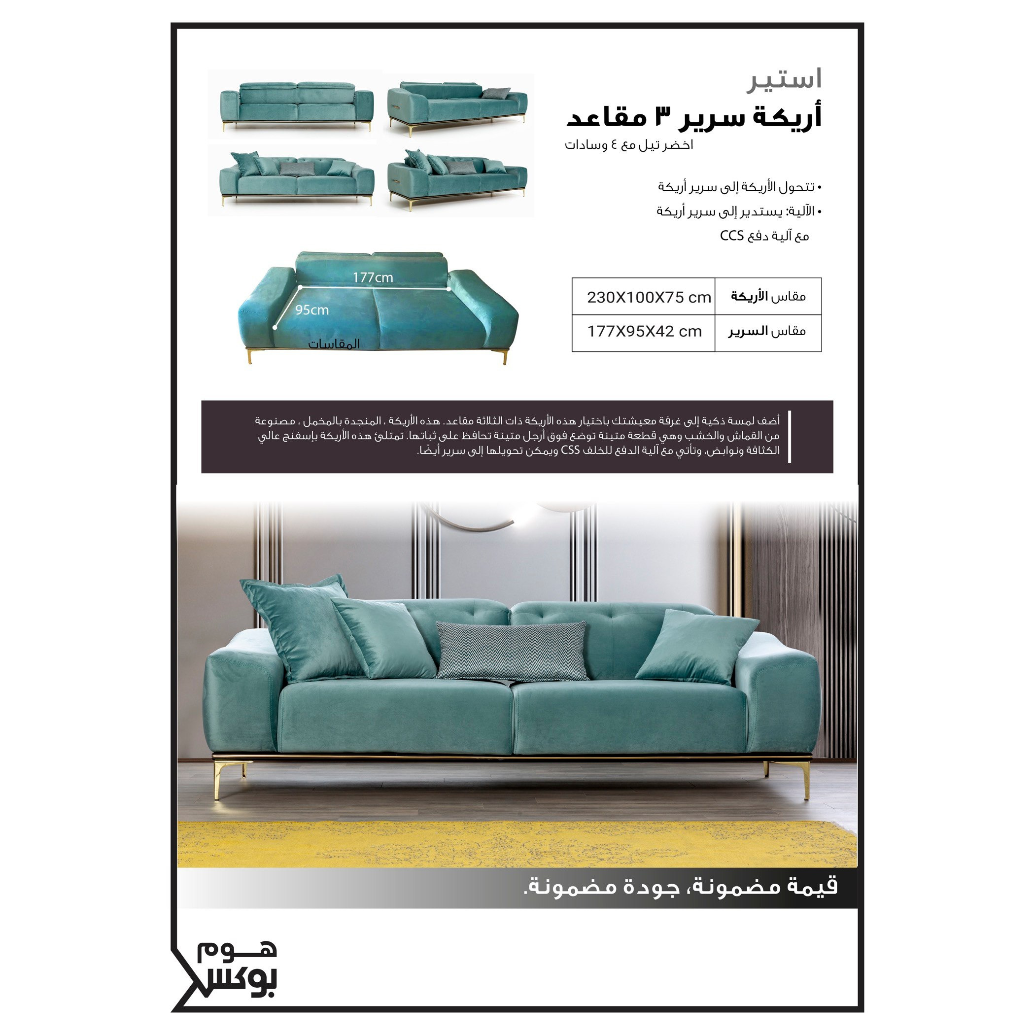 كنبة بـ  3 مقاعد و4 وسائد من إسثر-hbxlivingroom-sofasandarmchairs-sofas-image-13