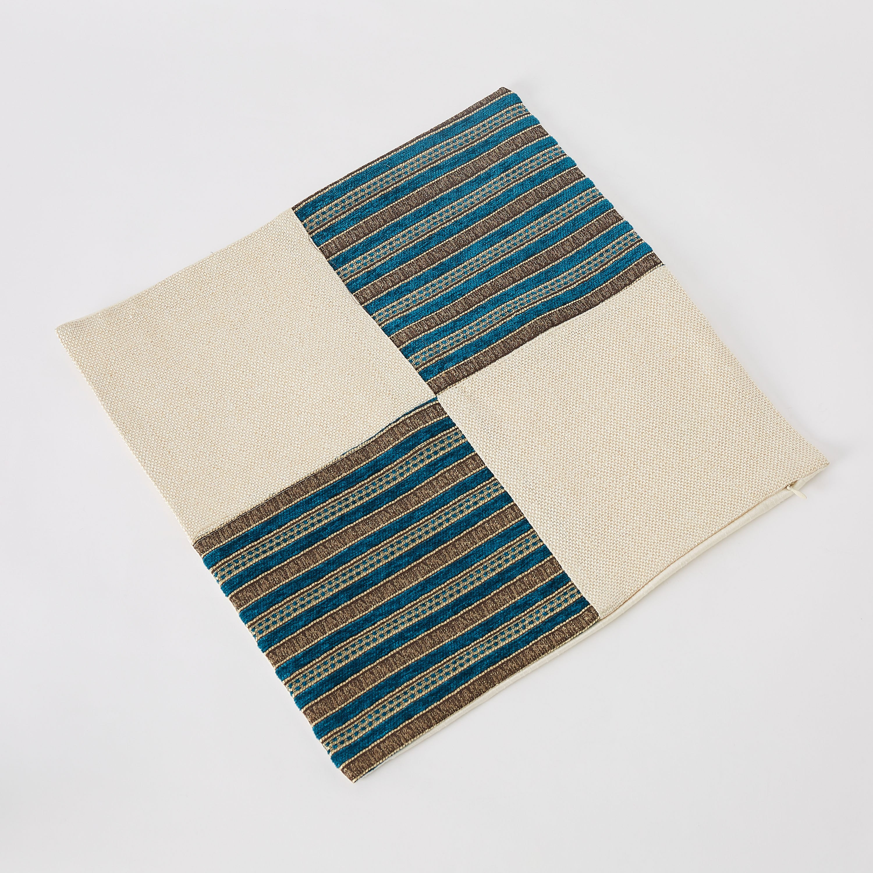 Jayden Patchwork Cushion Cover - 45x45 cm-hbxhomeware-cushionsandcovers-cushioncovers-image-5