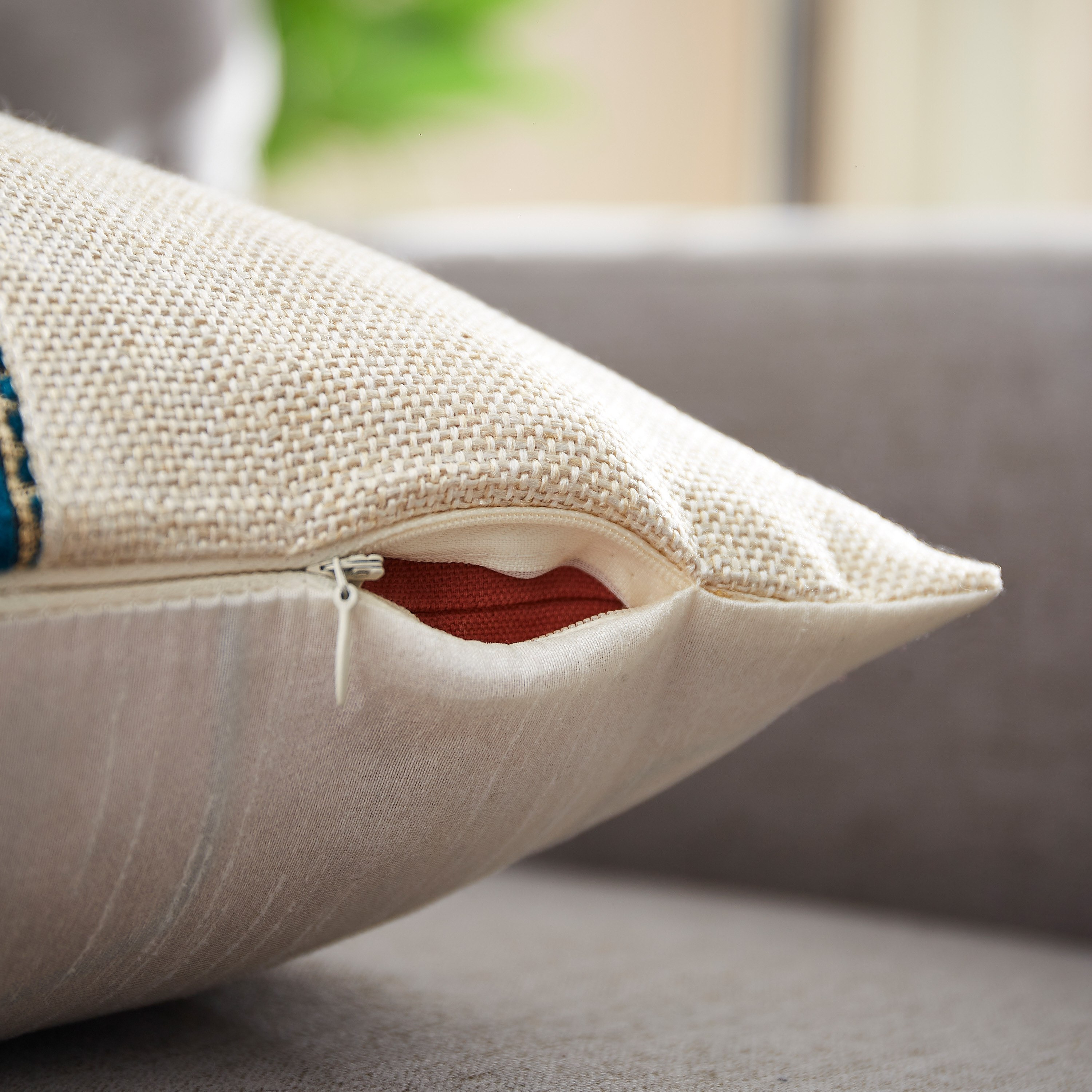 غطاء وسادة بتصاميم متداخلة من جايدن - 30x50 سم-hbxhomeware-cushionsandcovers-cushioncovers-image-3