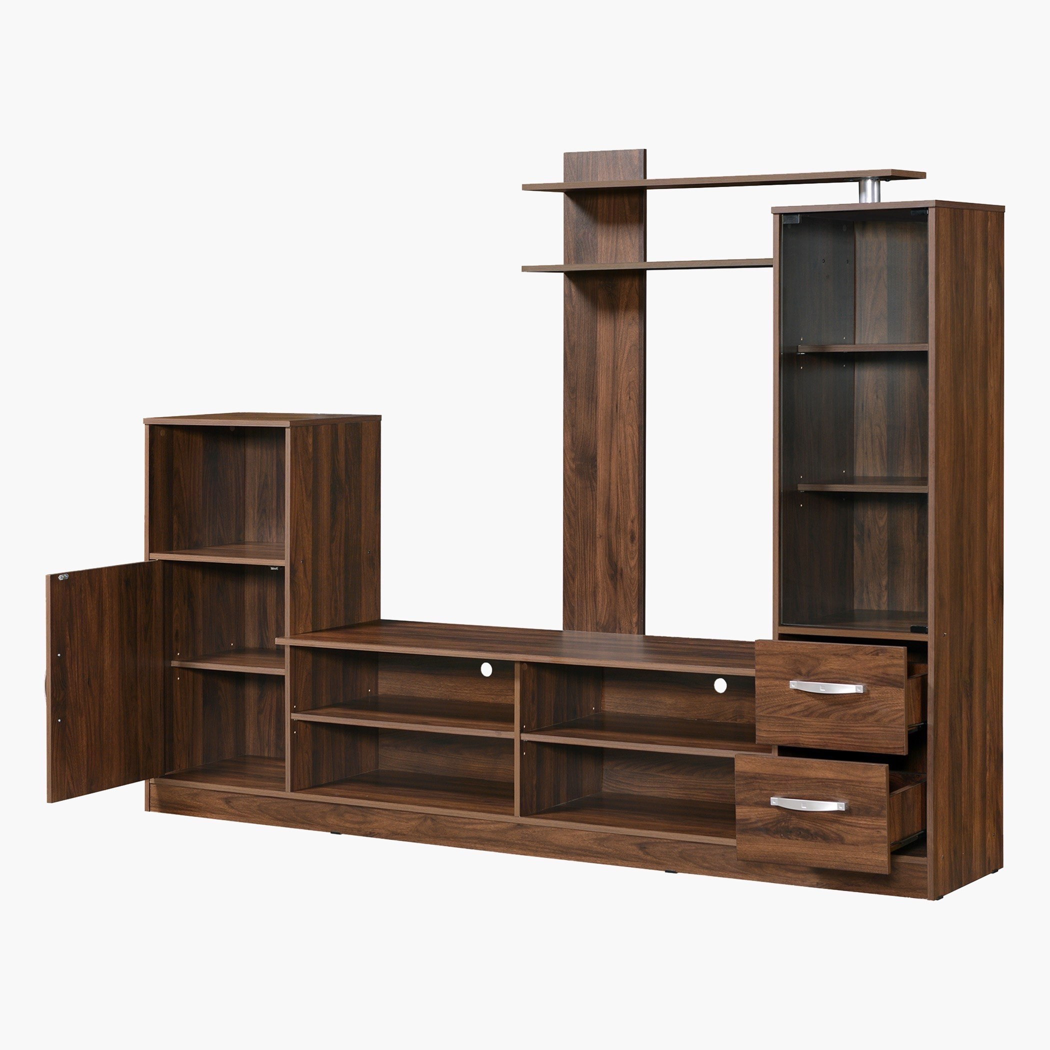 وحدة عرض متعددة الاستخدامات للتلفزيونات حتى 55 بوصة من كينتا-hbxlivingroom-mediaunitsandstorage-wallunits-image-3
