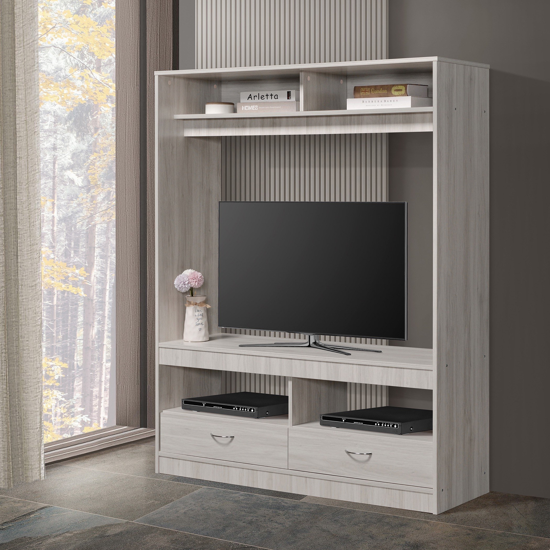 وحدة حائط للتلفزيونات حتى 50 بوصة من أنجلينا-hbxlivingroom-mediaunitsandstorage-wallunits-image-1