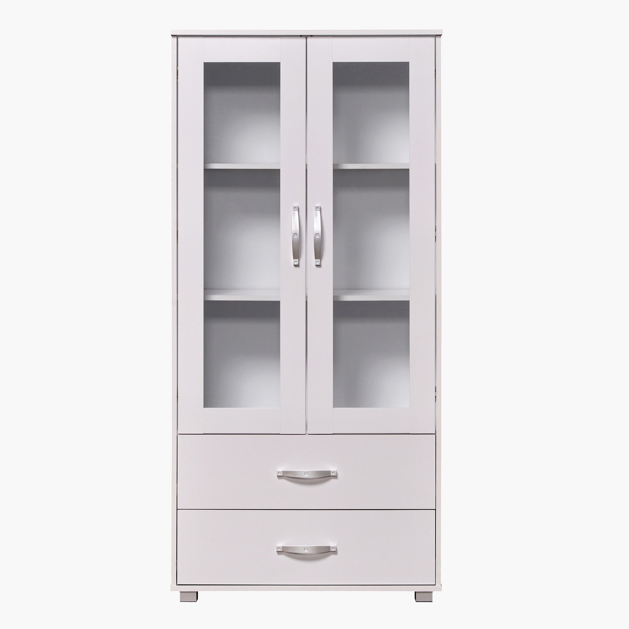 Kairo 2-Door Showcase with 2 Drawers-hbxfurniture-office-bookcases-image-3