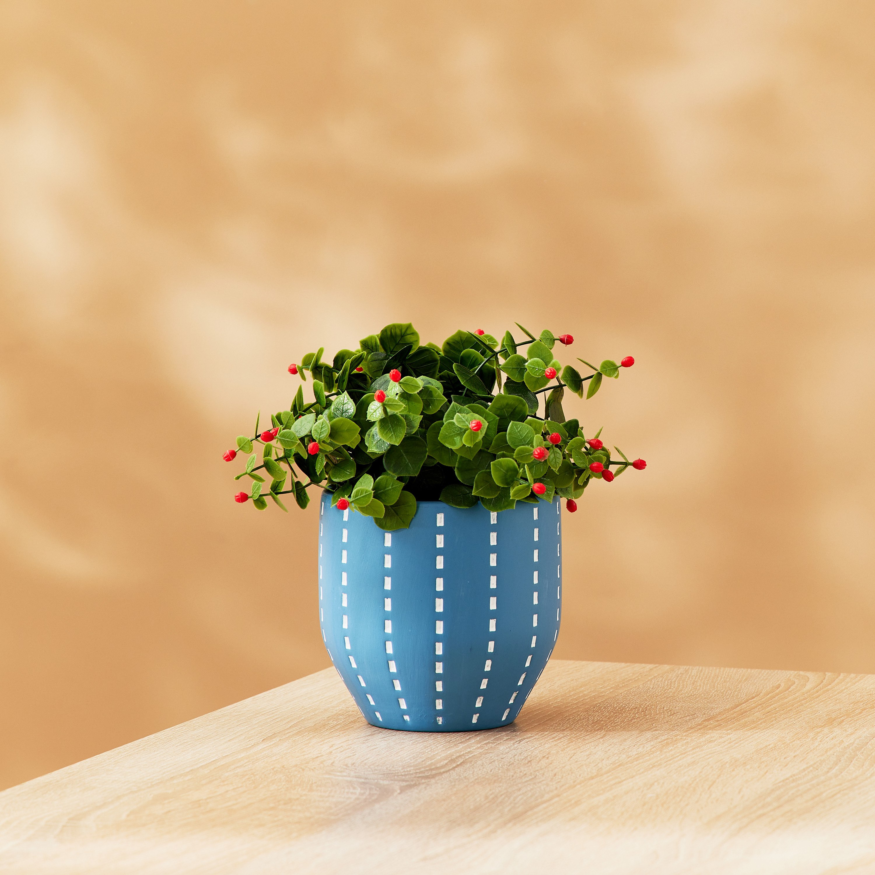 إناء زرع سيراميك مغرّز من كيارا - 13x13x13 سم-PROMO_HB_AE_B1G1_250925-image-1