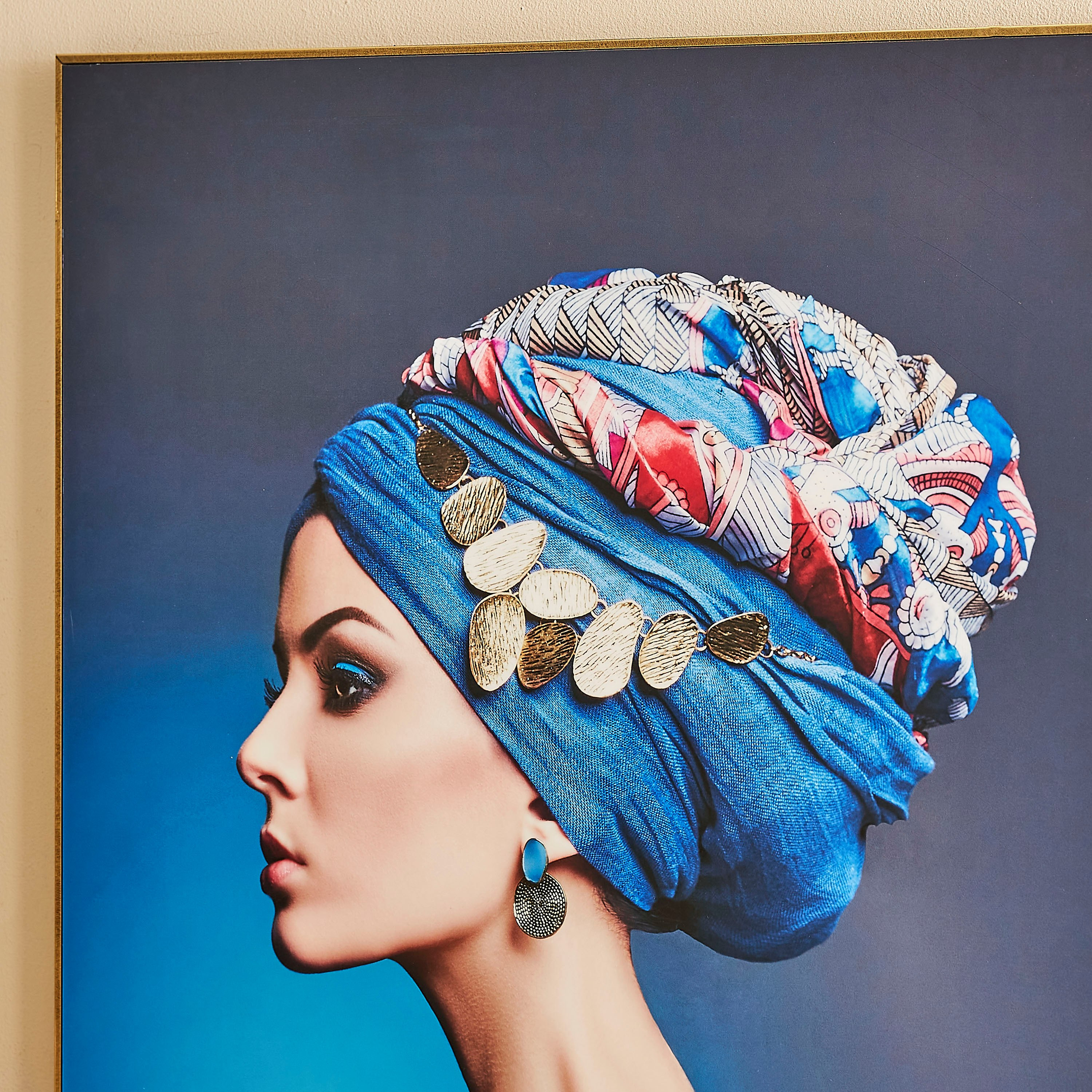 لوحة مؤطرة إم دي إف لامعة من بيترا - 60x3x90 سم-hbxhomeware-hbxdecorandfurnishings-image-3
