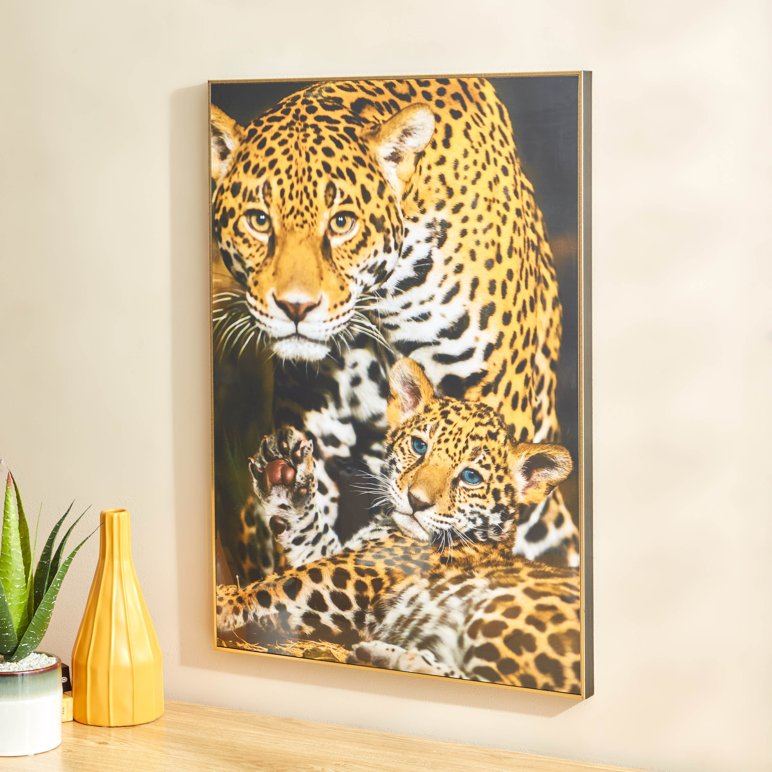 لوحة مؤطّرة لامعة بألواح ليفية متوسطة الكثافة من بيترا - 50x3x70 سم-hbxhomeware-hbxdecorandfurnishings-image-2