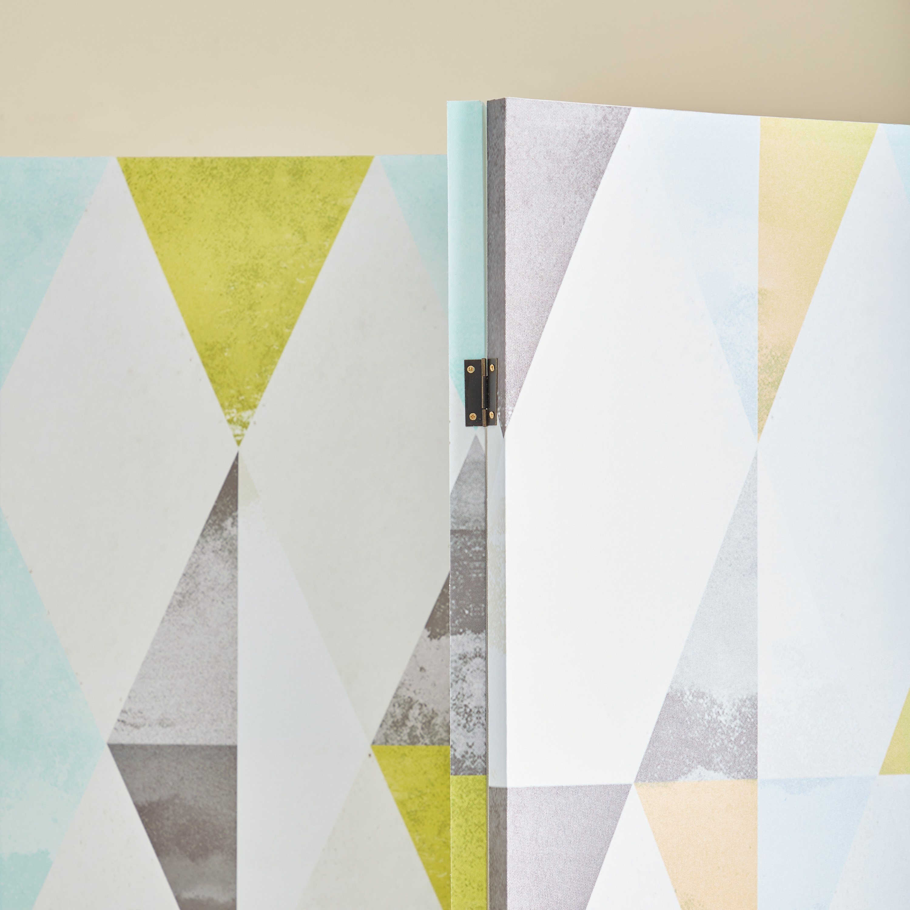 Petra Diamond Pattern Print 3-Panel Foldable Screen - 120x3x180 cm-PROMO_HB_AE_B1G1_250925-image-4