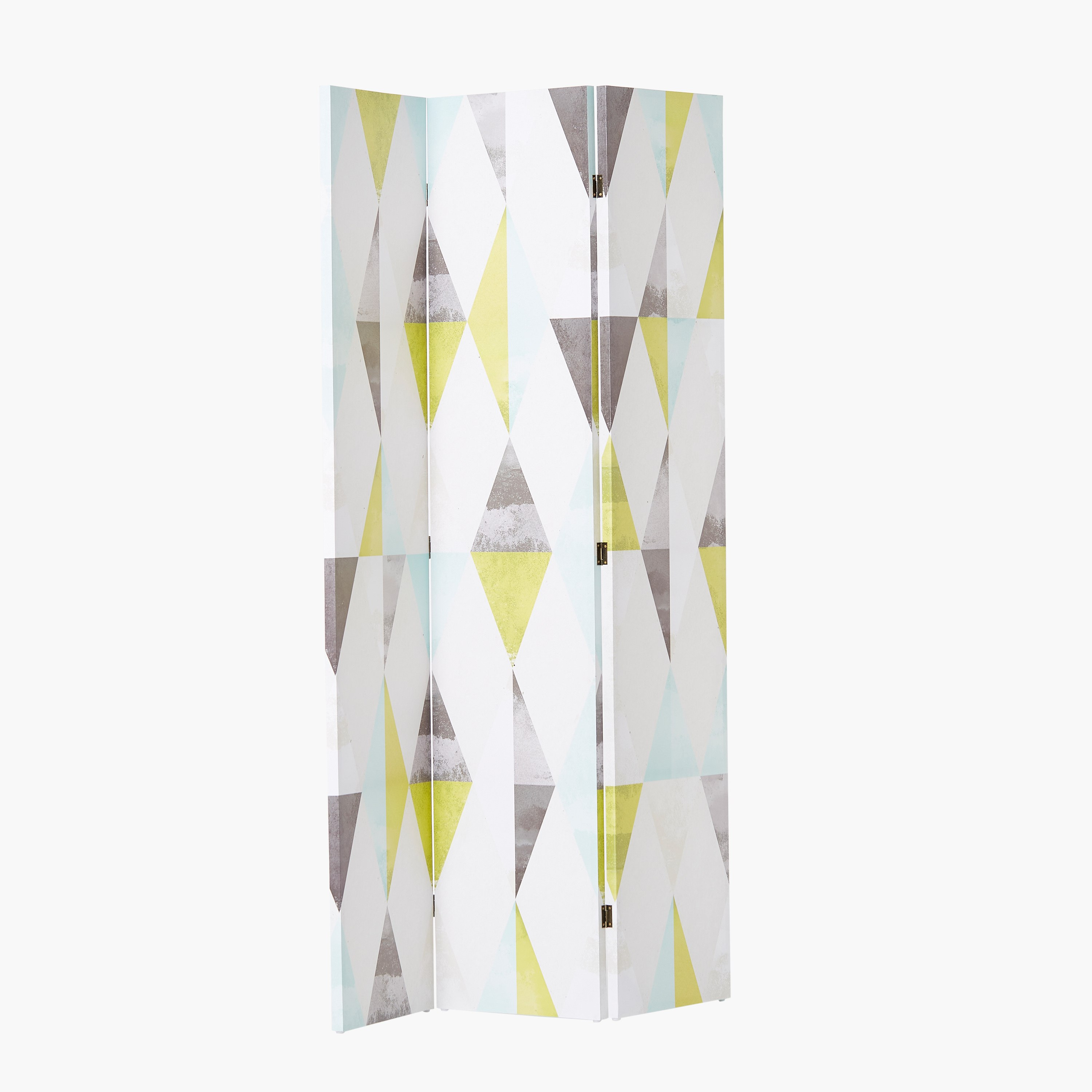 Petra Diamond Pattern Print 3-Panel Foldable Screen - 120x3x180 cm-PROMO_HB_AE_B1G1_250925-image-6