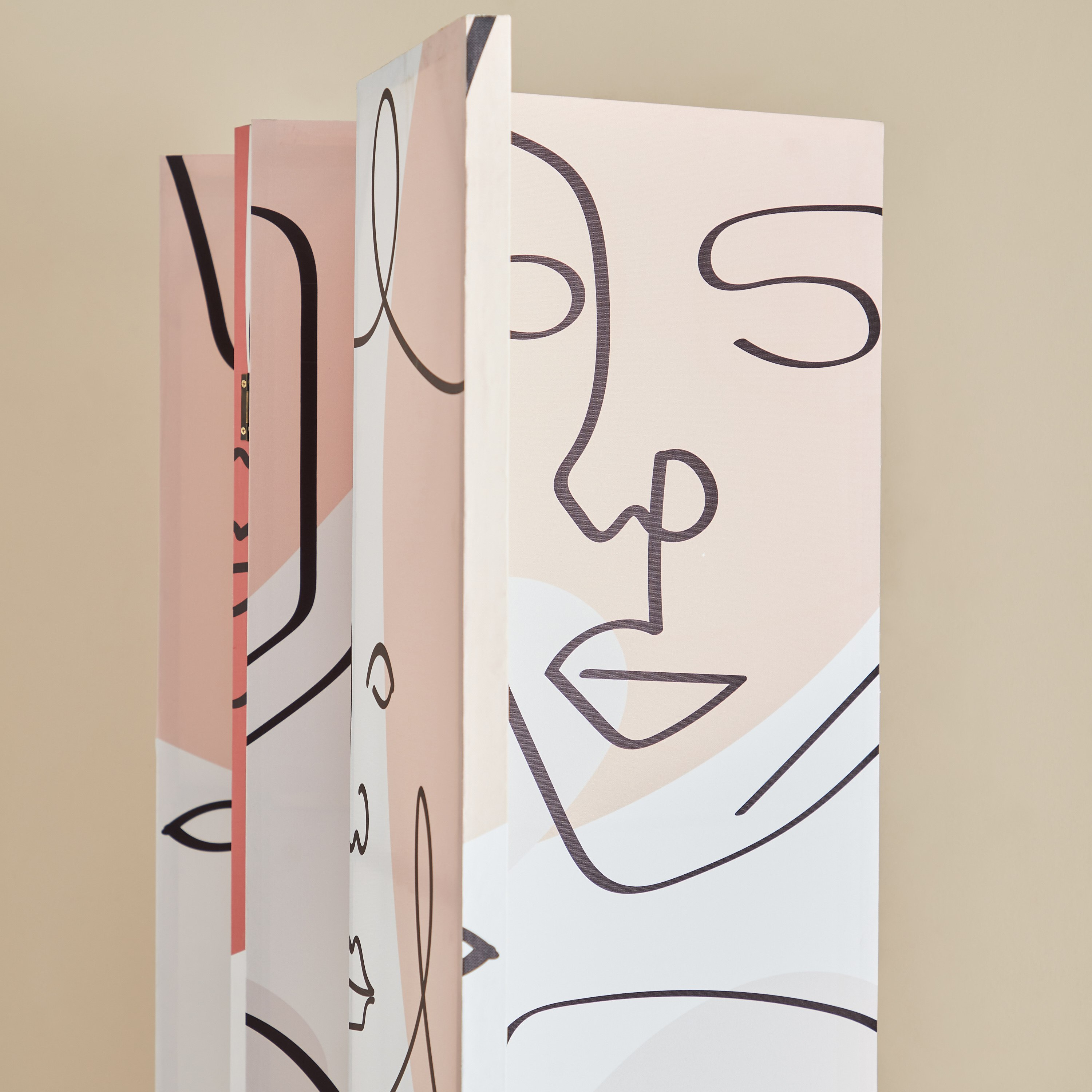 شاشة قابلة للطي 5 ألواح بطبعات وجه من بترا - 120 × 3 × 180 سم-PROMO_HB_AE_B1G1_250925-image-3