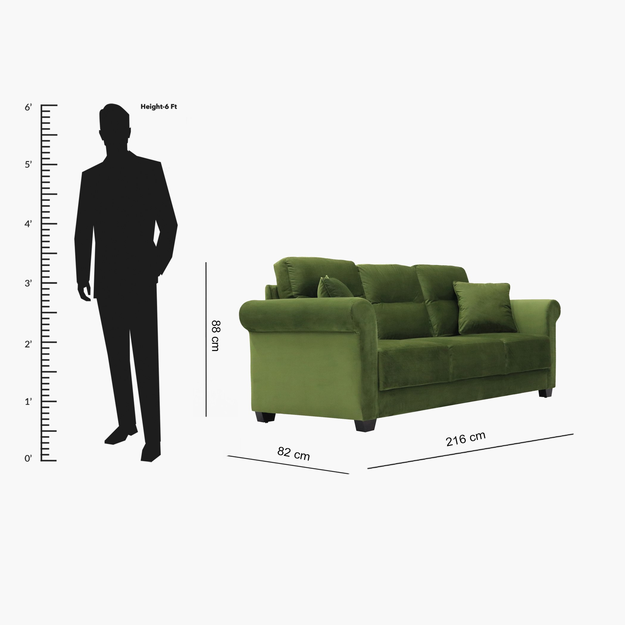 طقم كنب مخملي 3+2+2 مقاعد مع 6 وسائد من أولبيري-hbxlivingroom-sofasandarmchairs-sofas-image-8