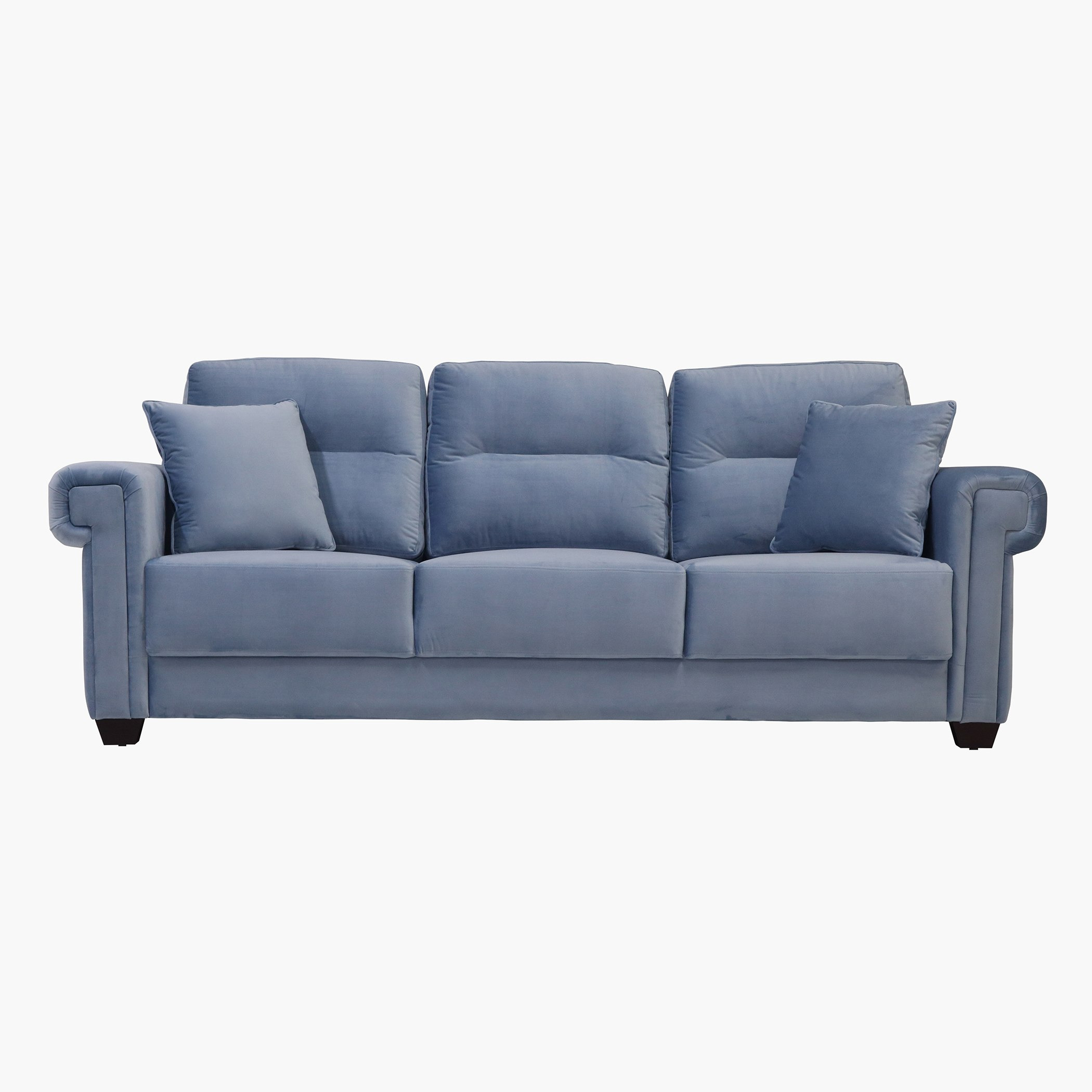كنبة مخمليّة 3 مقاعد مع وسادتين من جلوري-hbxlivingroom-sofasandarmchairs-sofas-image-1