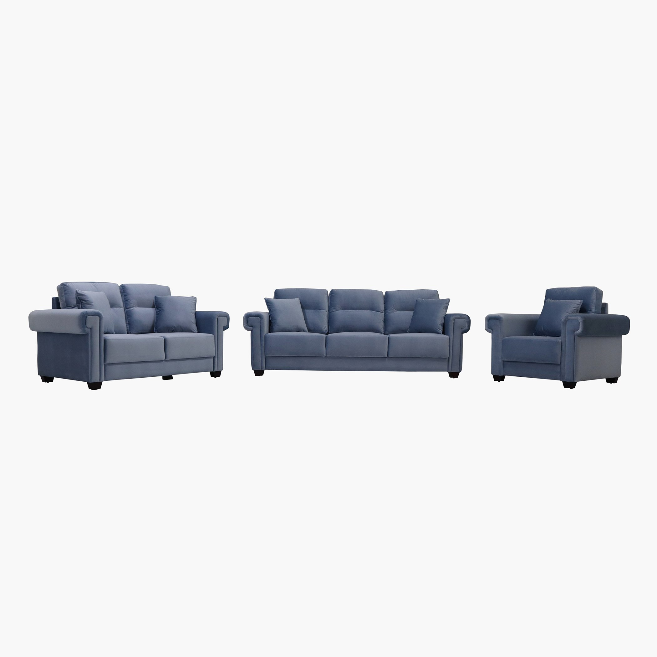 كنبة مخمليّة مقعدين مع وسادتين من جلوري-hbxlivingroom-sofasandarmchairs-sofas-image-4