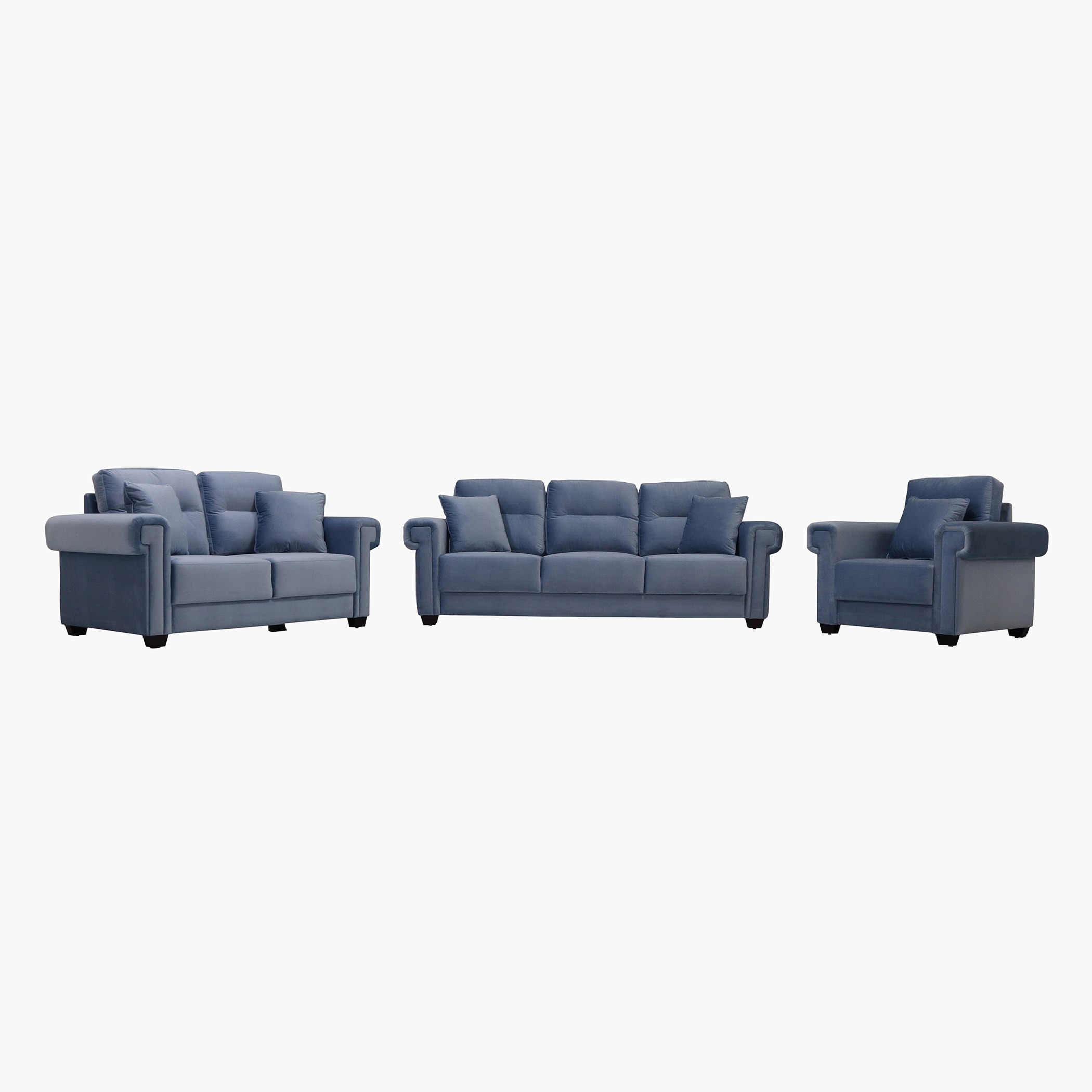 كنبة مخمليّة مقعد واحد مع وسادة من جلوري-hbxlivingroom-sofasandarmchairs-sofas-image-4