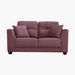 Wedge 2-Seater Velvet Sofa with 2 Cushions-Sofas-thumbnail-0
