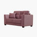 Wedge 2-Seater Velvet Sofa with 2 Cushions-Sofas-thumbnailMobile-1