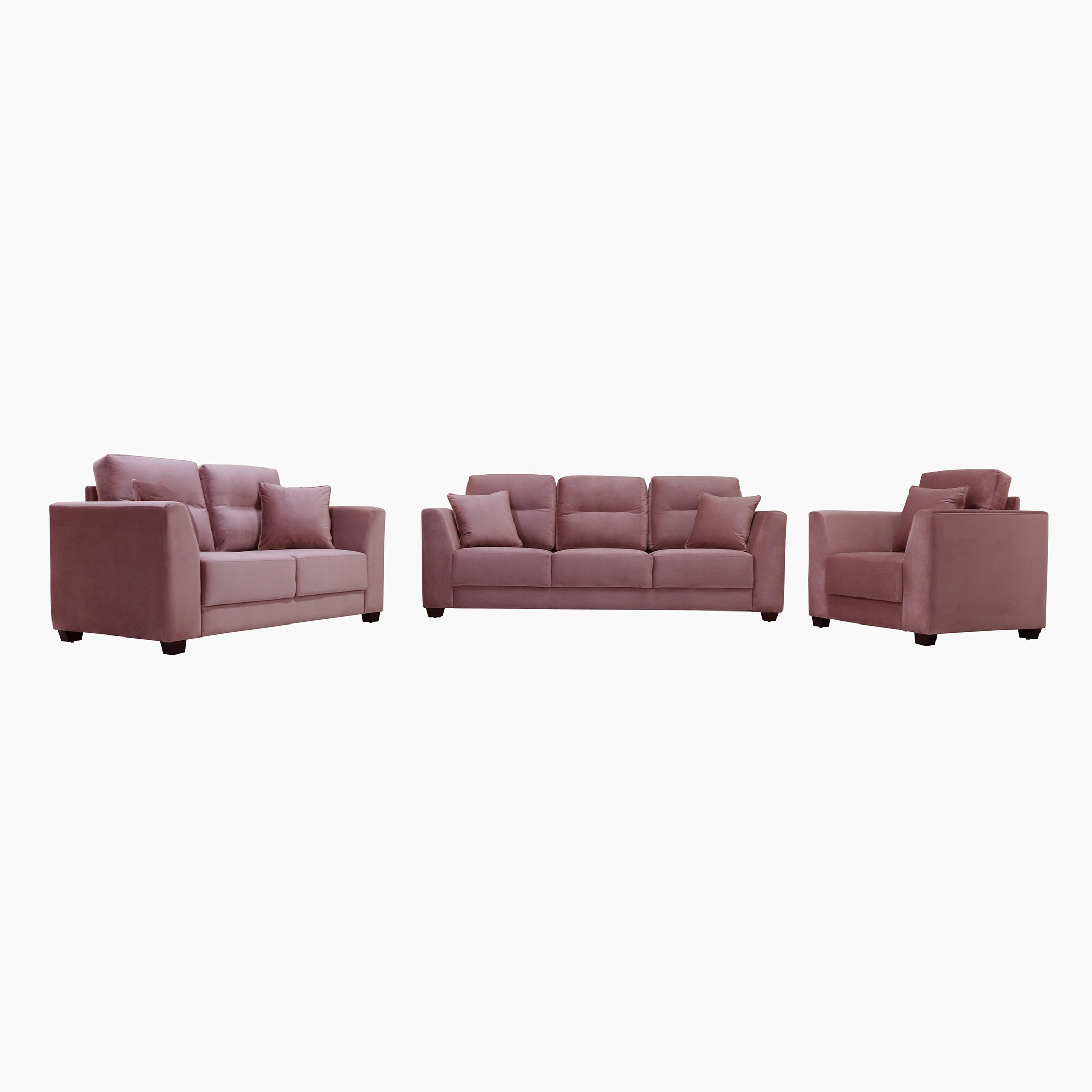 كنبة مخمليّة مقعدين مع وسادتين من ويدج-hbxlivingroom-sofasandarmchairs-sofas-image-4