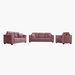 Wedge 2-Seater Velvet Sofa with 2 Cushions-Sofas-thumbnailMobile-3