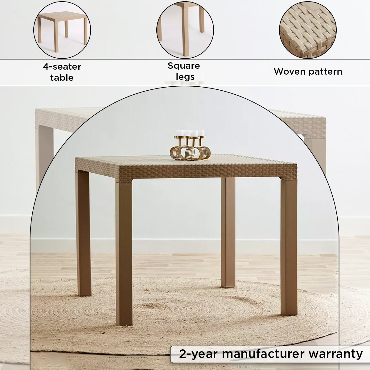 طاولة روطان لـ4 مقاعد من فيرا بريستون-hbxfurniture-diningtablesandsets-diningtables-fourseater-image-4