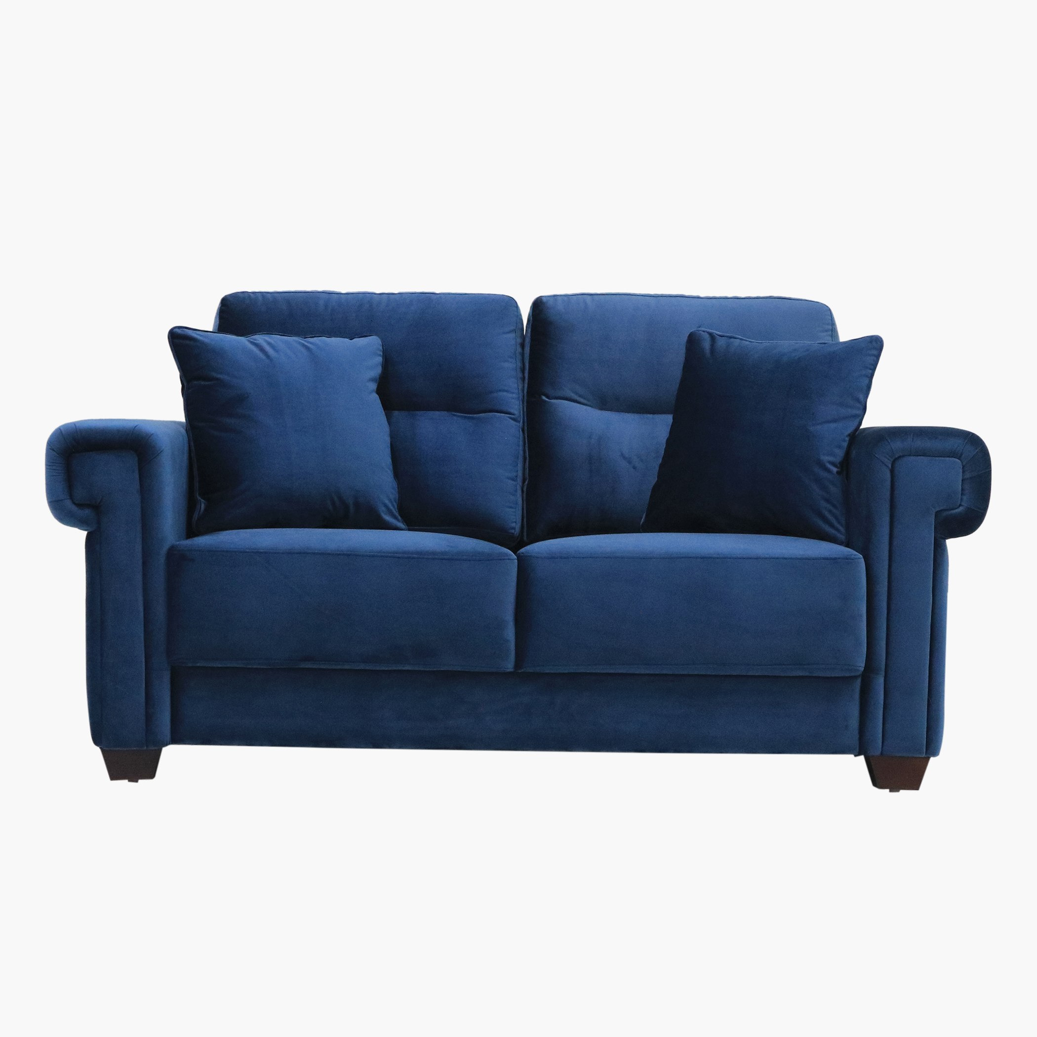 كنبة مخمليّة مقعدين مع وسادتين من جلوري-hbxlivingroom-sofasandarmchairs-sofas-image-1