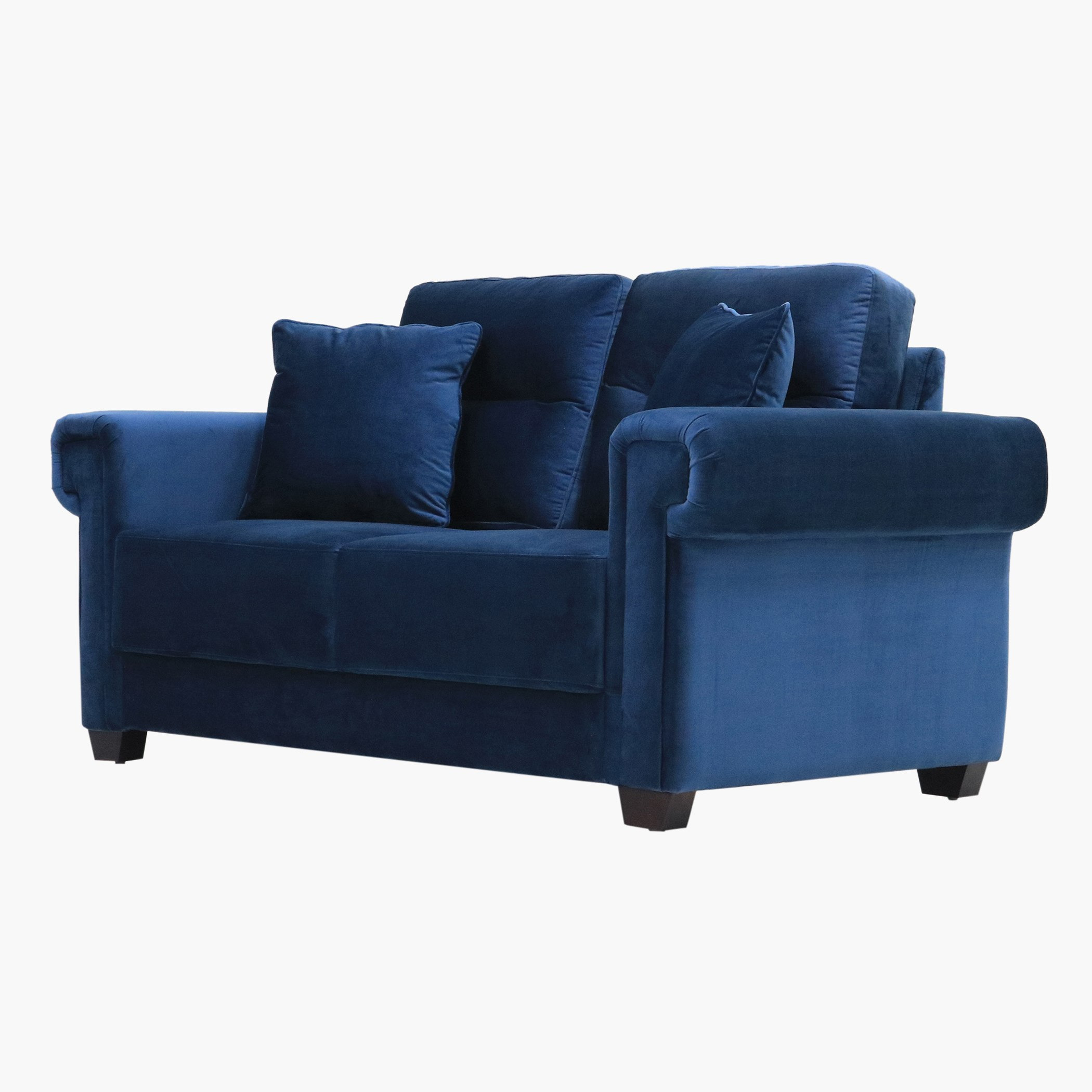 كنبة مخمليّة مقعدين مع وسادتين من جلوري-hbxlivingroom-sofasandarmchairs-sofas-image-2