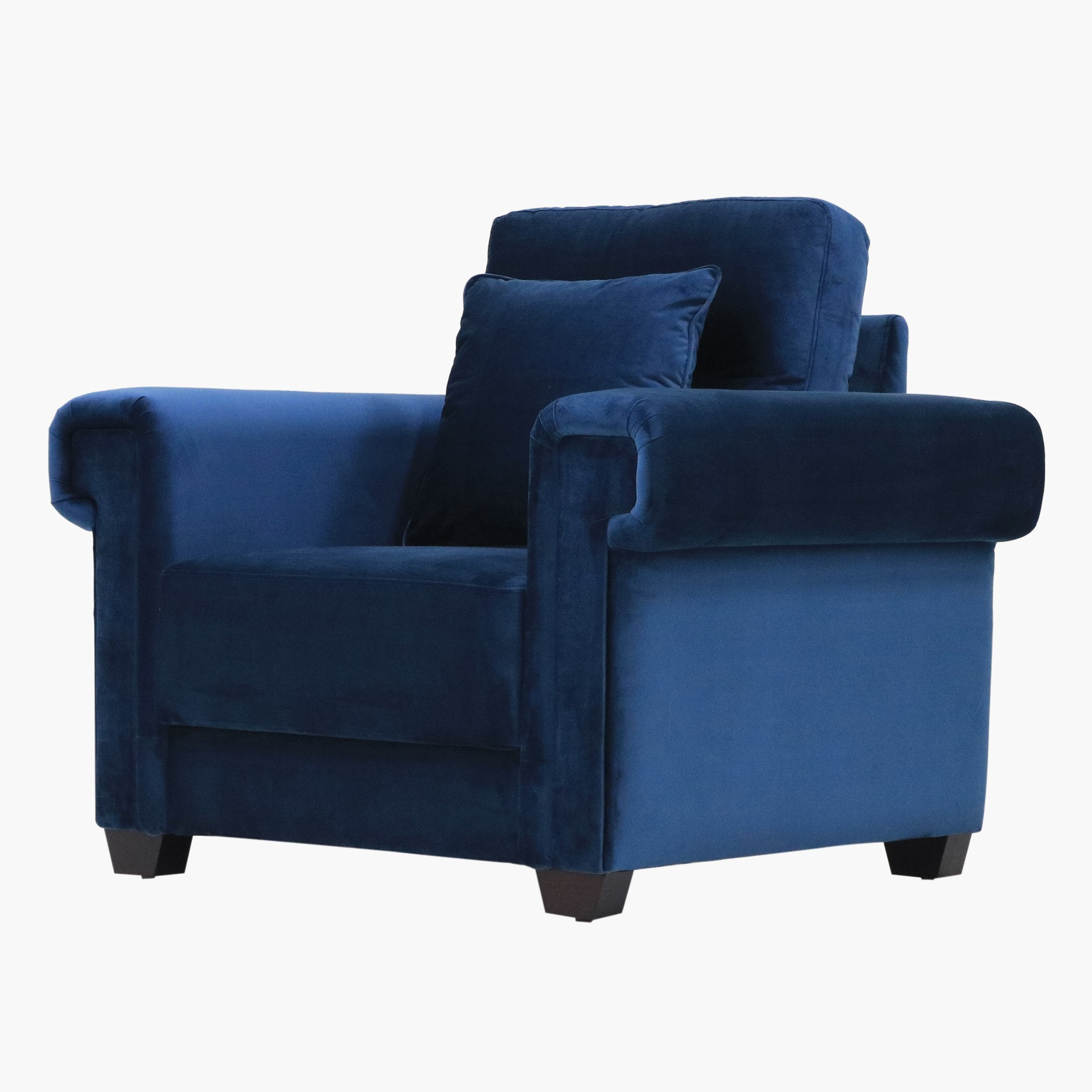 كنبة مخمليّة مقعد واحد مع وسادة من جلوري-hbxlivingroom-sofasandarmchairs-sofas-image-2
