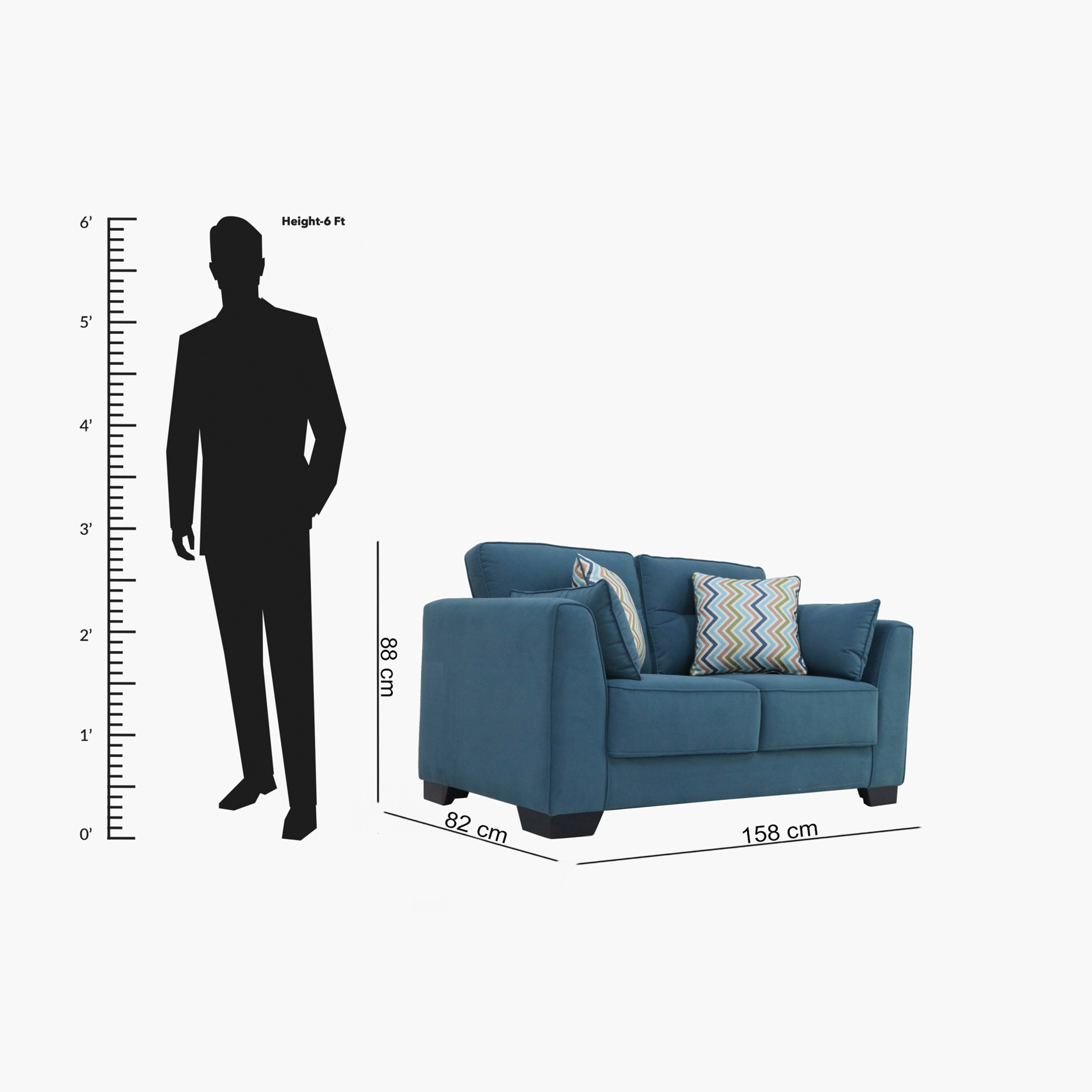 كنبة مخمليّة مقعدين مع 4 وسائد من ألينا-hbxlivingroom-sofasandarmchairs-sofas-image-5