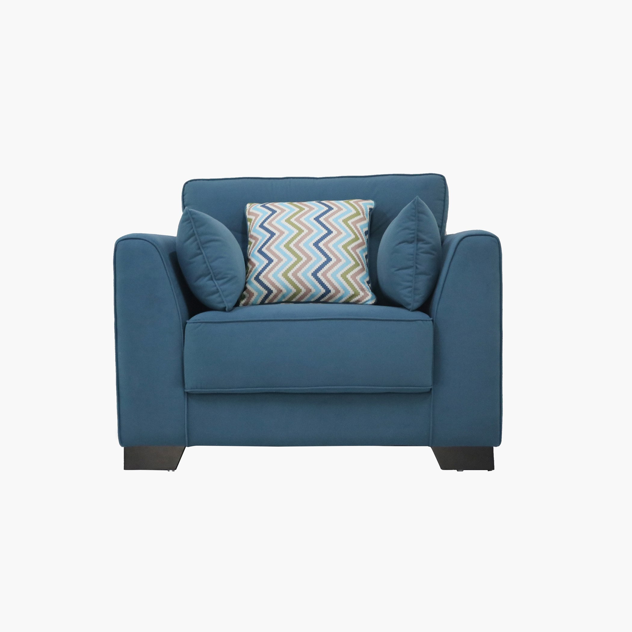 كنبة مخمليّة مقعد واحد مع 3 وسائد من آلينا-hbxlivingroom-sofasandarmchairs-sofas-image-1
