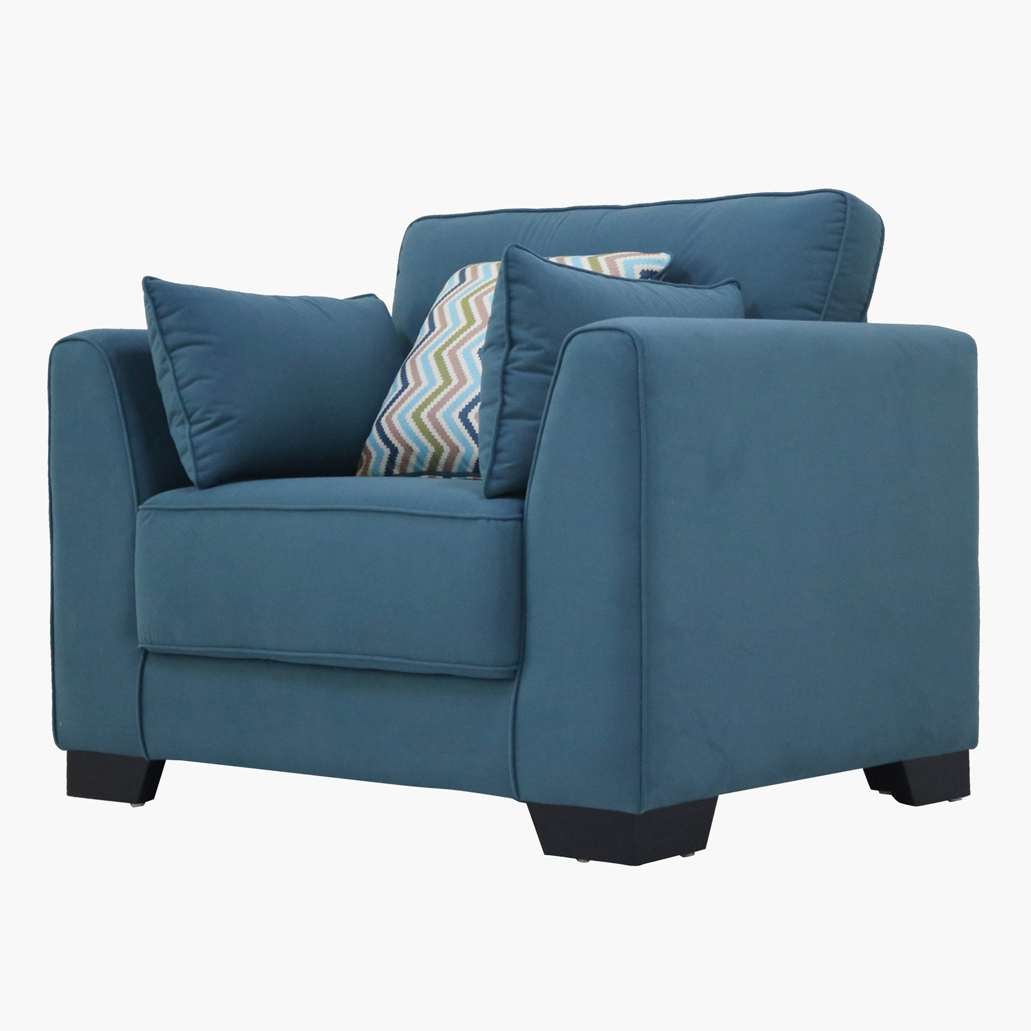 كنبة مخمليّة مقعد واحد مع 3 وسائد من آلينا-hbxlivingroom-sofasandarmchairs-sofas-image-2