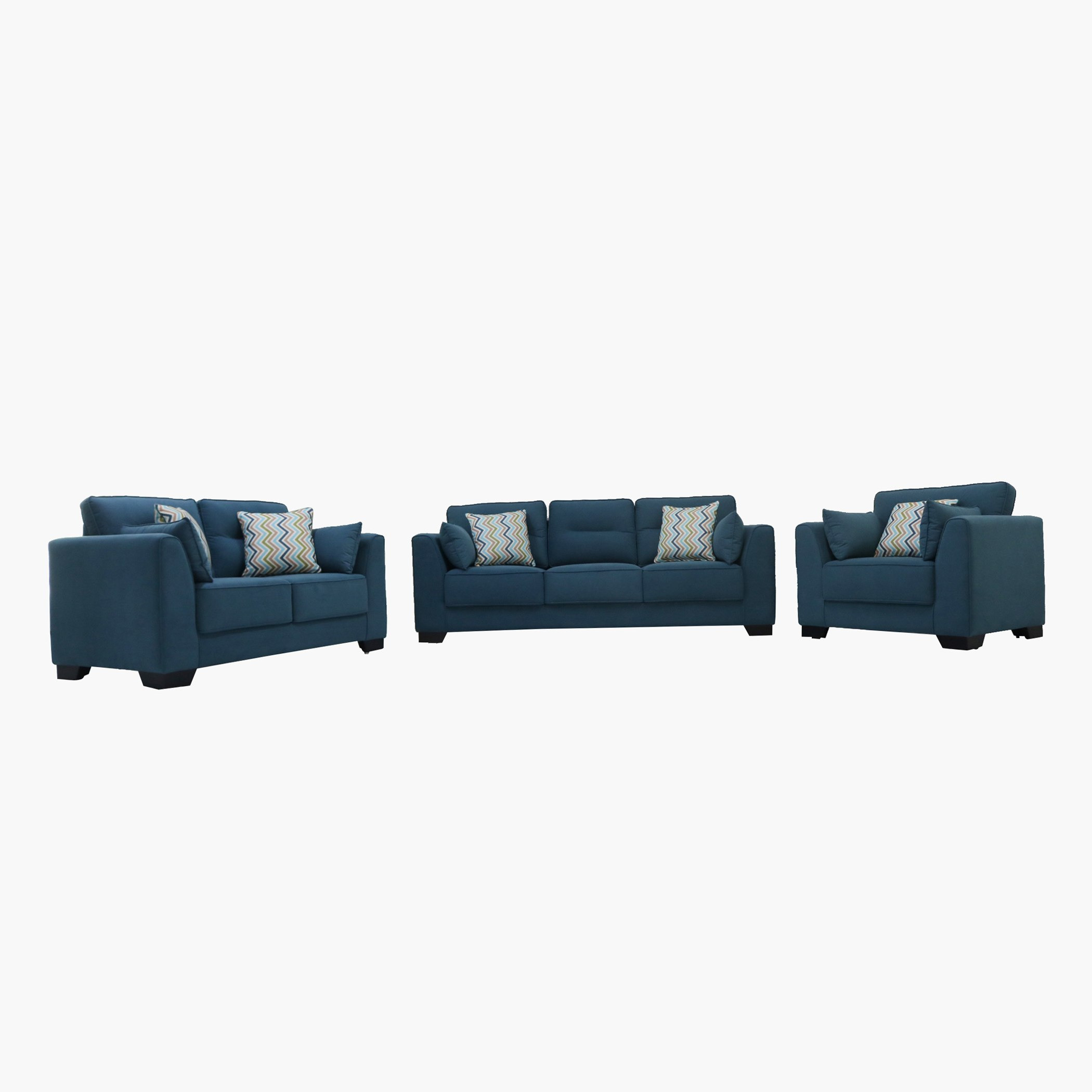كنبة مخمليّة مقعد واحد مع 3 وسائد من آلينا-hbxlivingroom-sofasandarmchairs-sofas-image-4