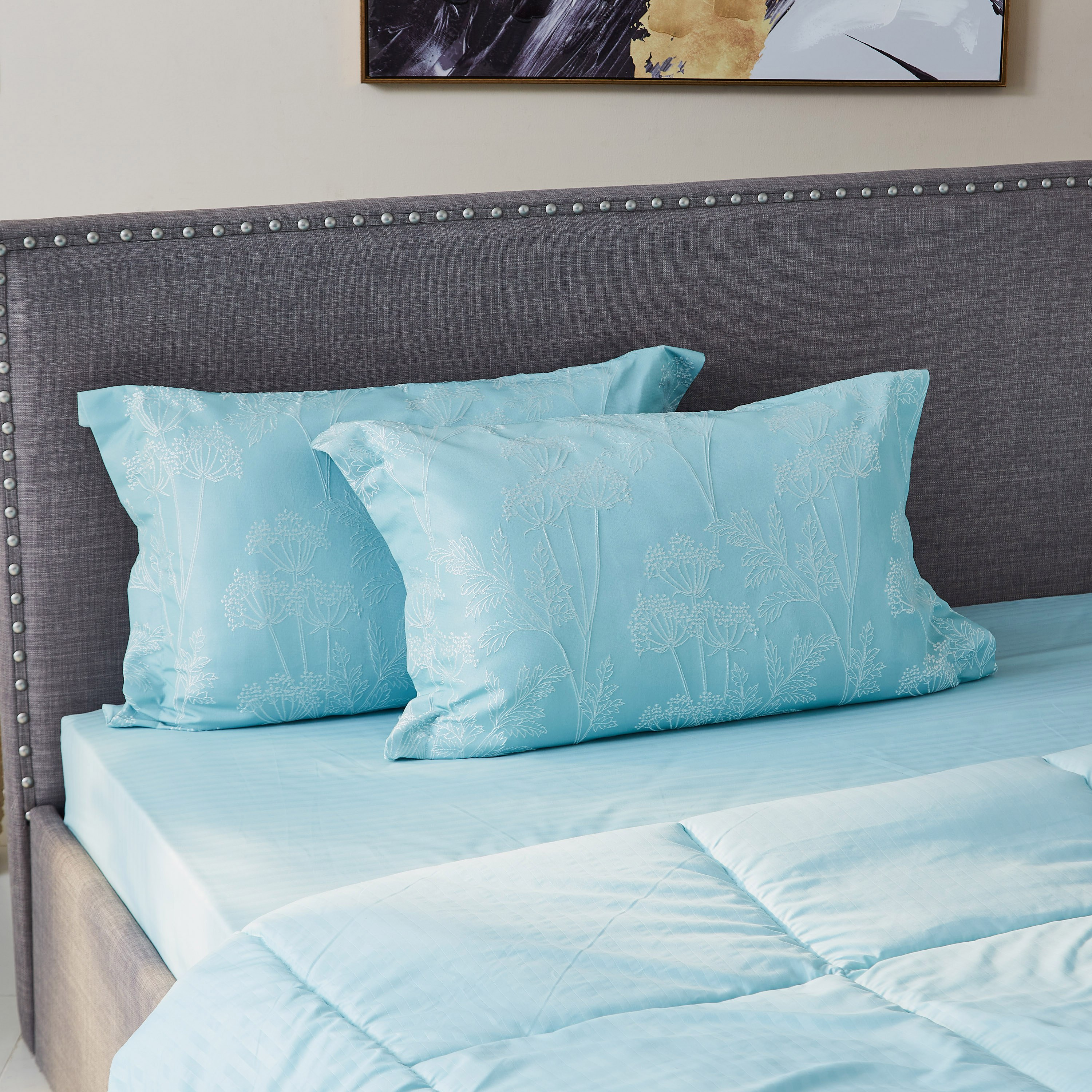 طقم لحاف سوبر كينج جاكار 7 قطع من فاونا - 240x260 سم-hbxhomeware-hbxdecorandfurnishings-image-7