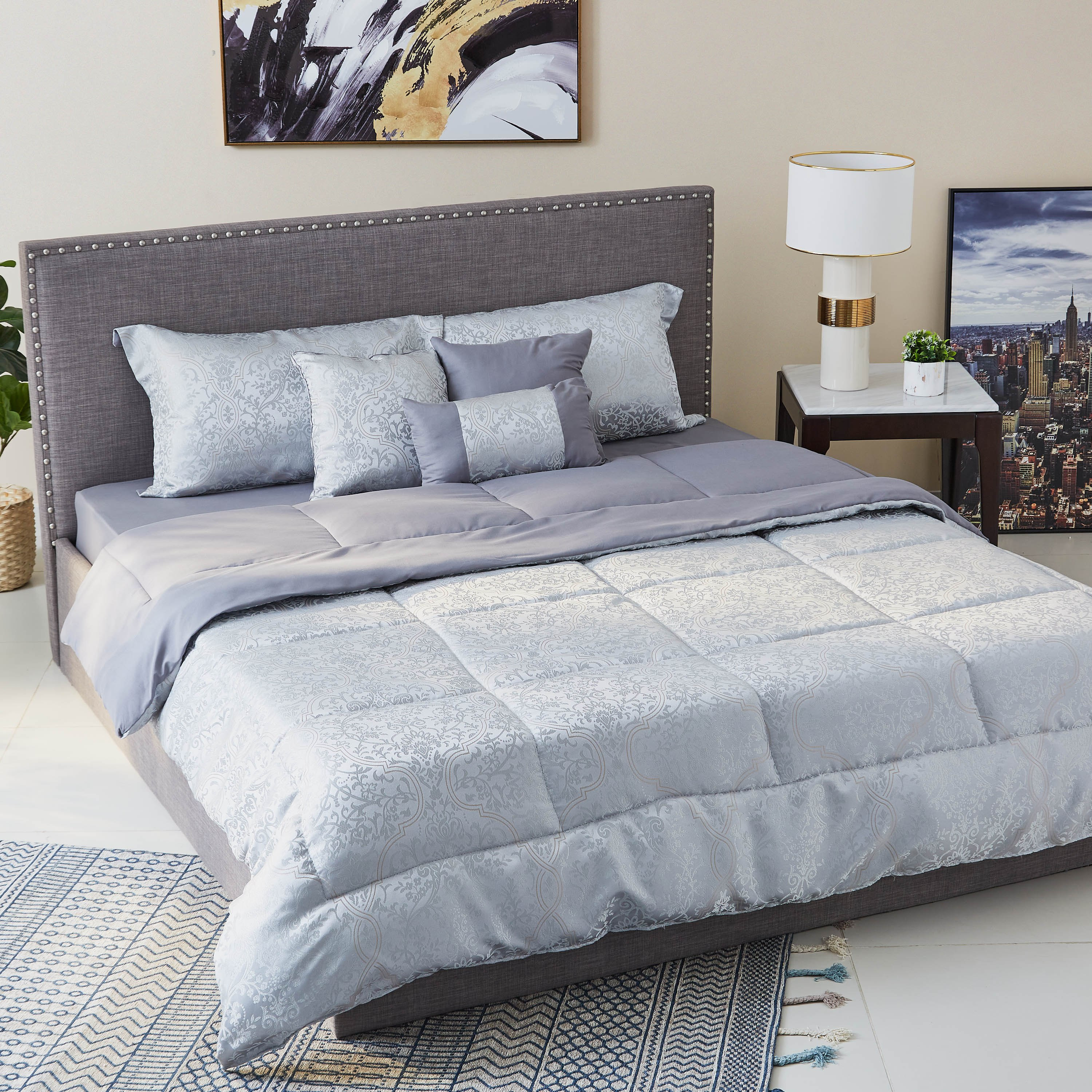 Lisa 7-Piece Jacquard Super King BIAB Comforter Set - 240x260 cm-PROMO_HB_AE_B1G1_250925-image-1