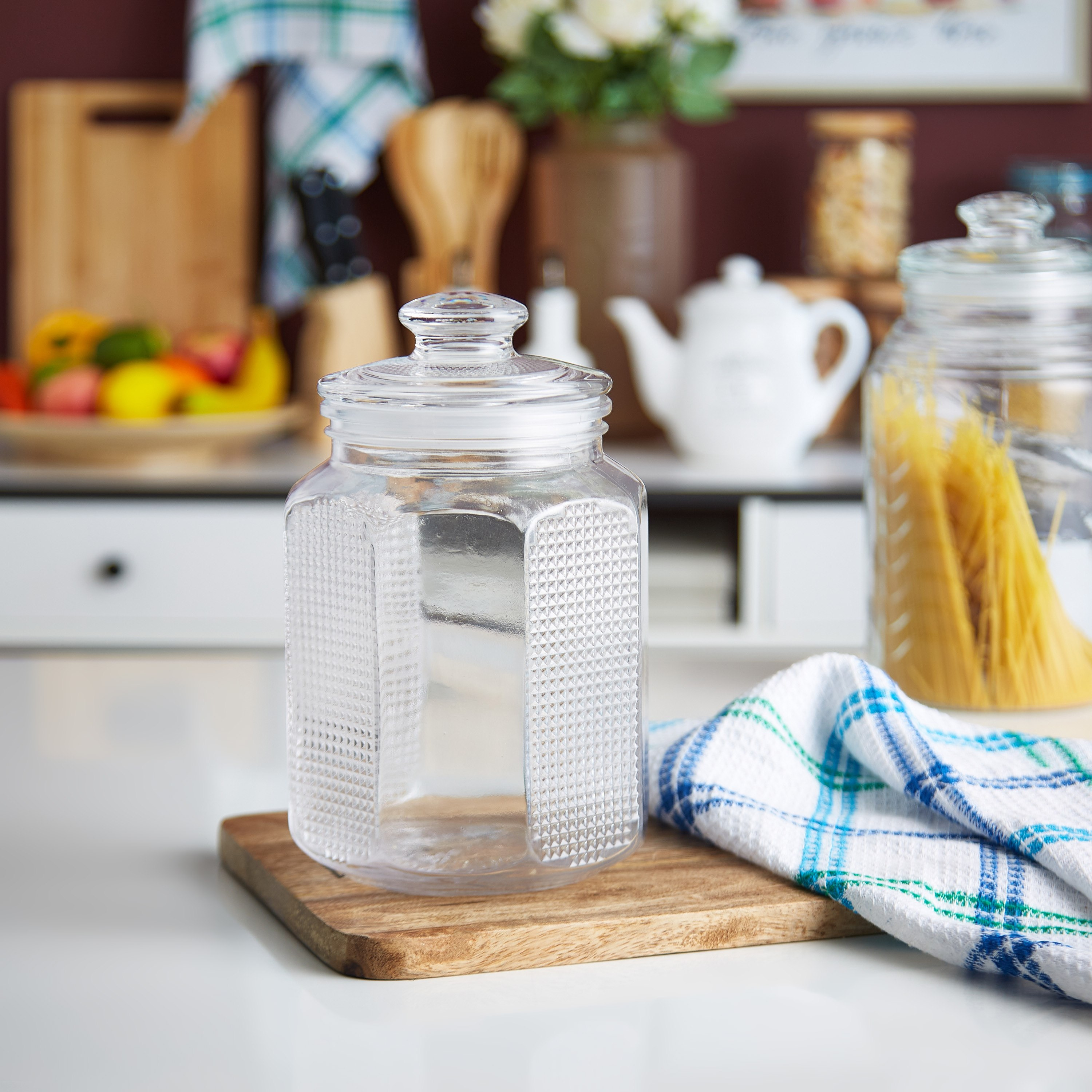 جرة زجاج محكمة الغلق - 2 لتر-hbxhomeware-hbxkitchen-image-2