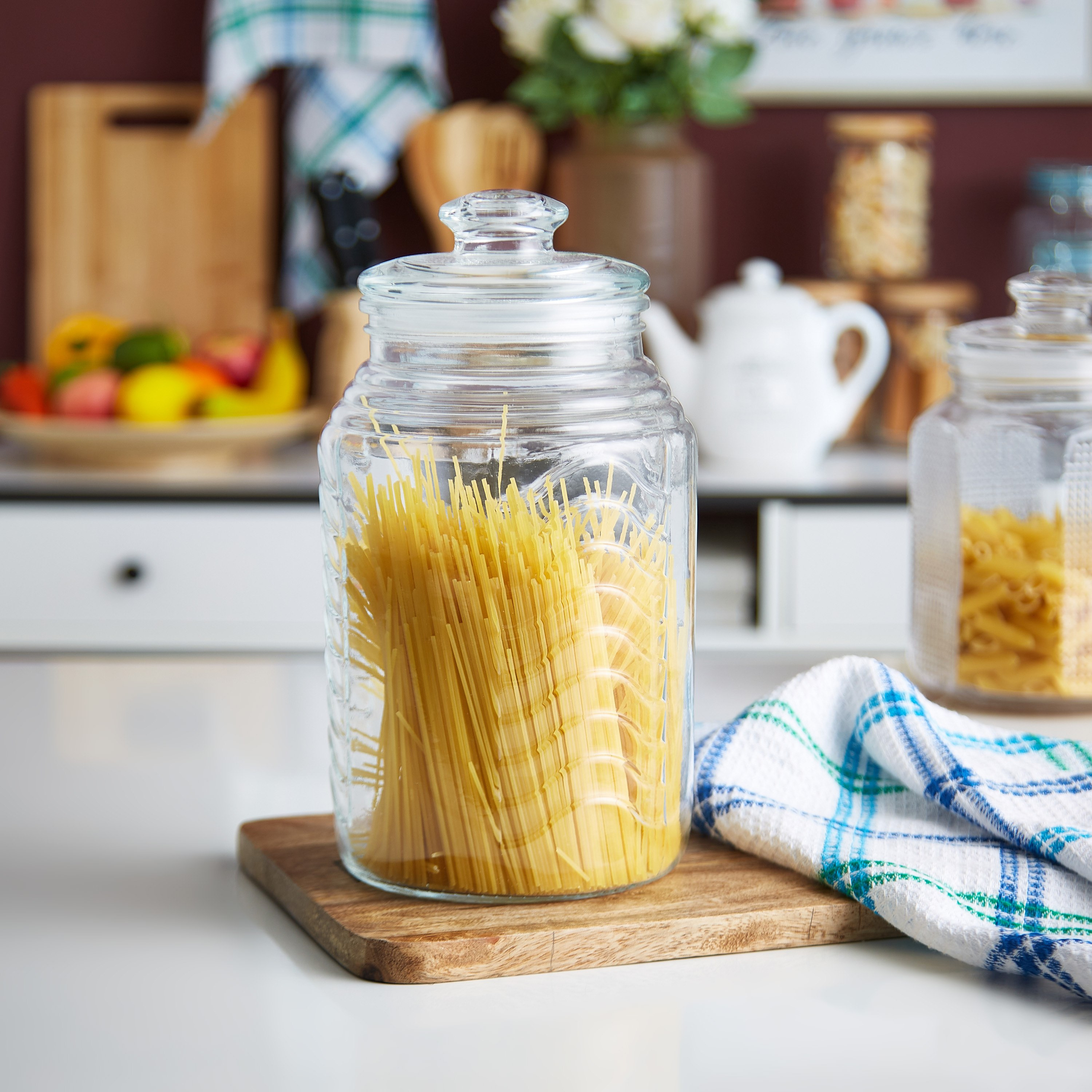 جرة زجاجية محكمة الغلق - 3 لتر-hbxhomeware-hbxkitchen-image-1