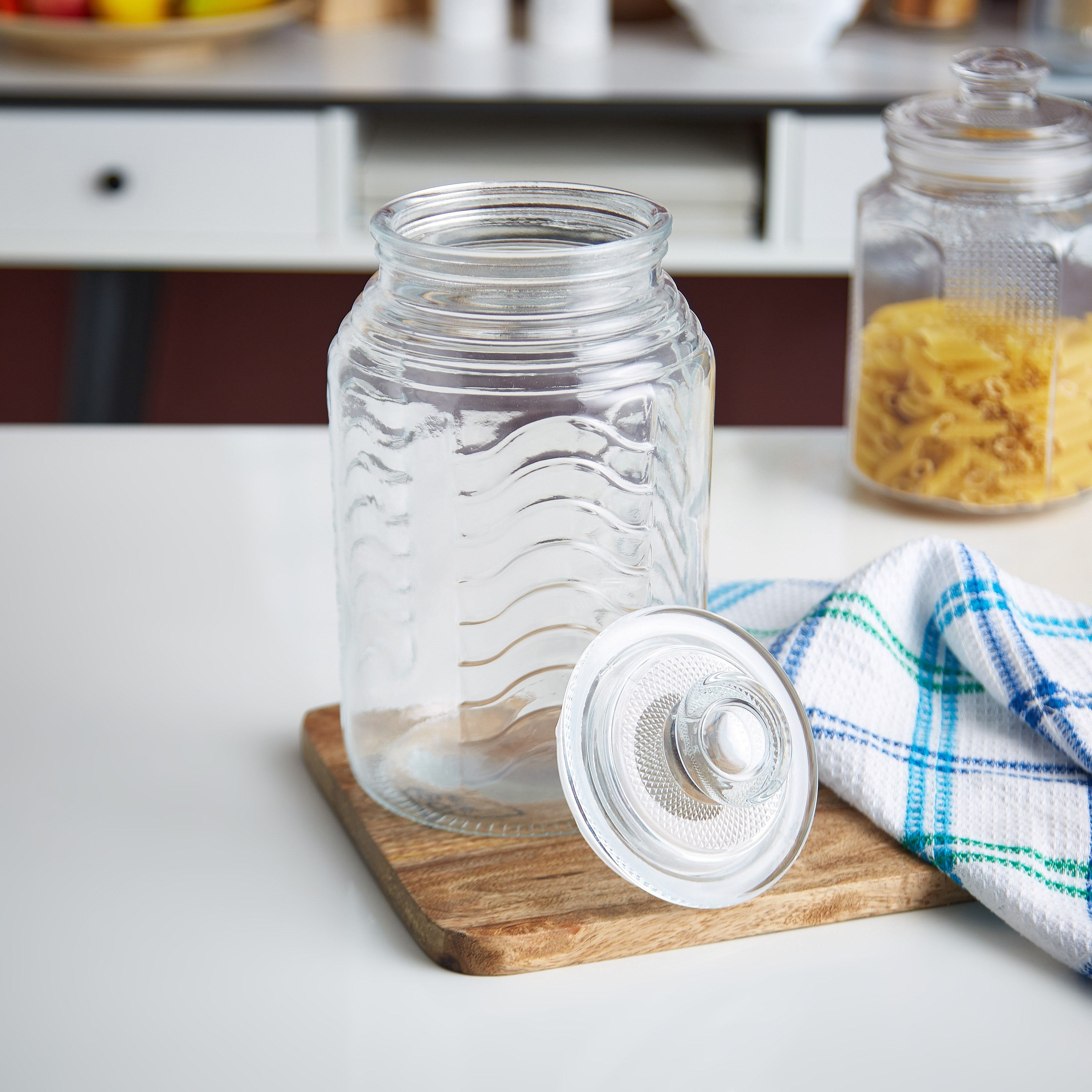 جرة زجاجية محكمة الغلق - 3 لتر-hbxhomeware-hbxkitchen-image-3