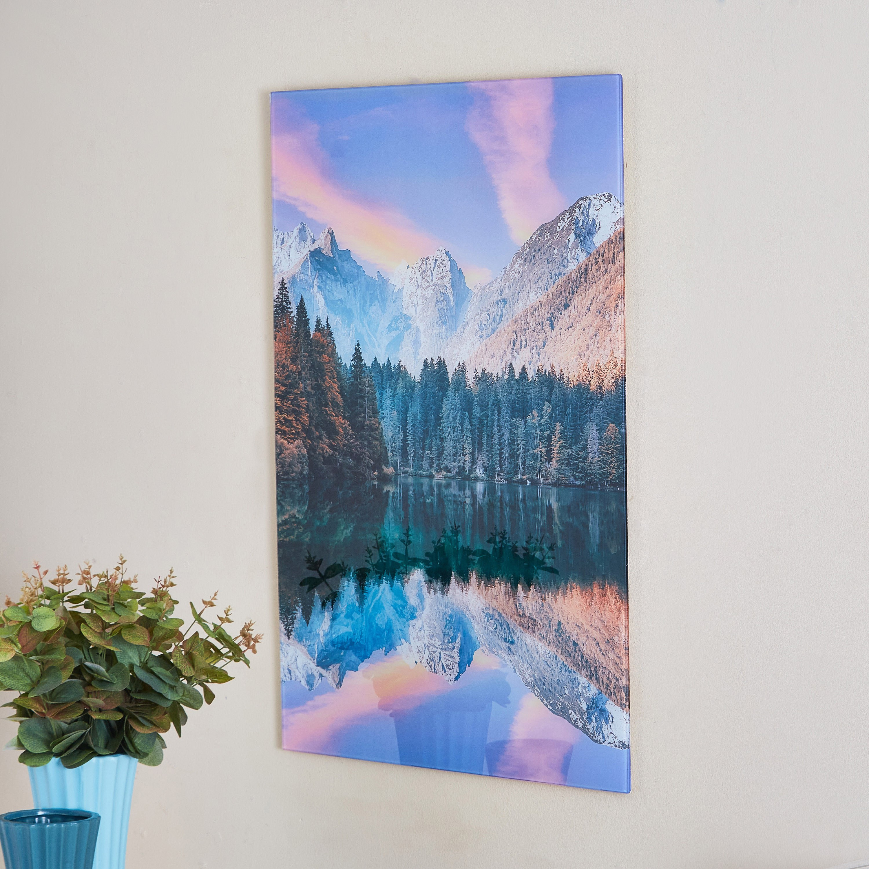 لوحة فنية جدارية من الزجاج المقوى لجبل آند ريفر كلود - 50x1x70 سم-PROMO_HB_AE_B1G1_250925-image-2