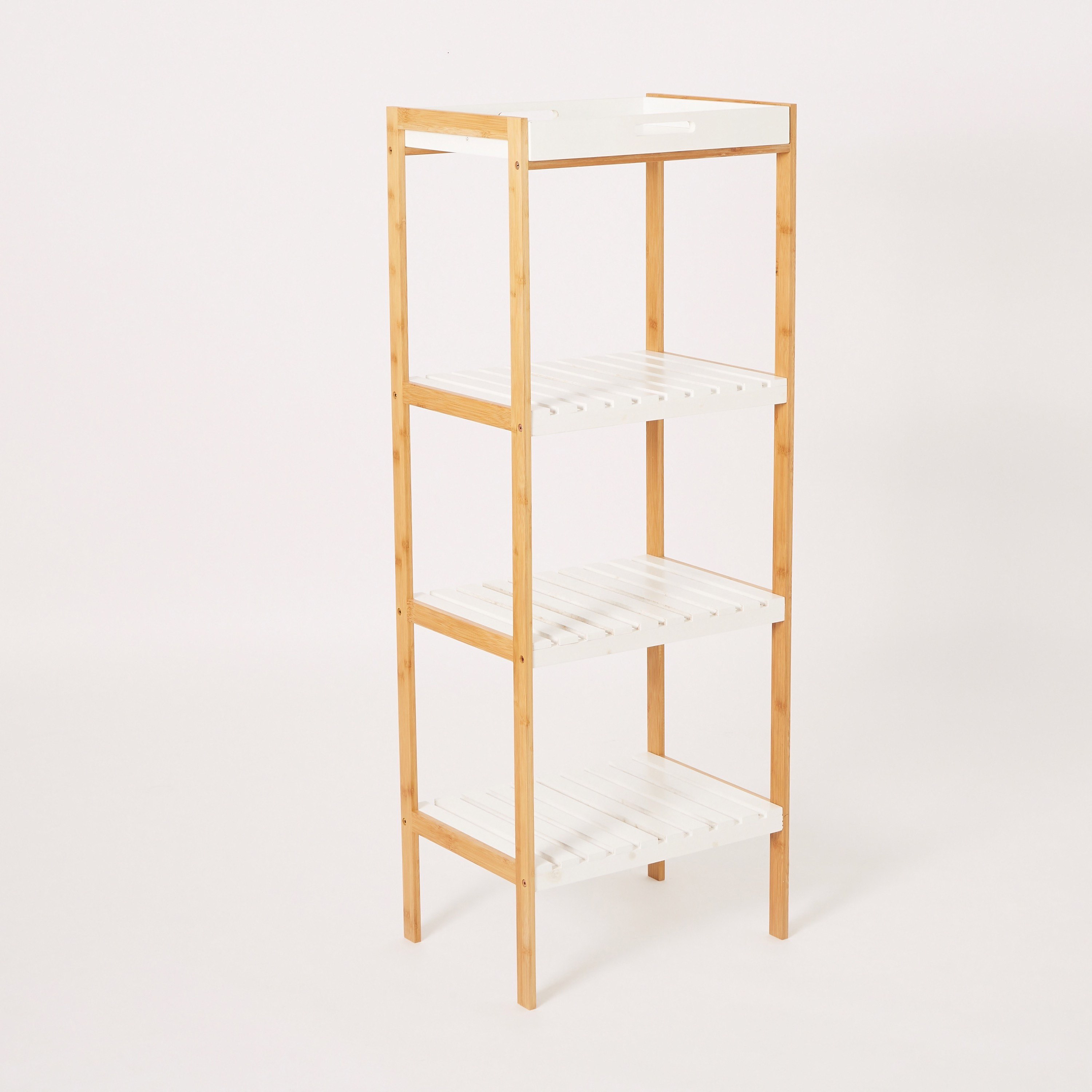 رف تخزين حمام 4 مستويات من لكزس - 45x35x120 سم-hbxbedroom-bedroomaccessories-bedroomstorage-image-8