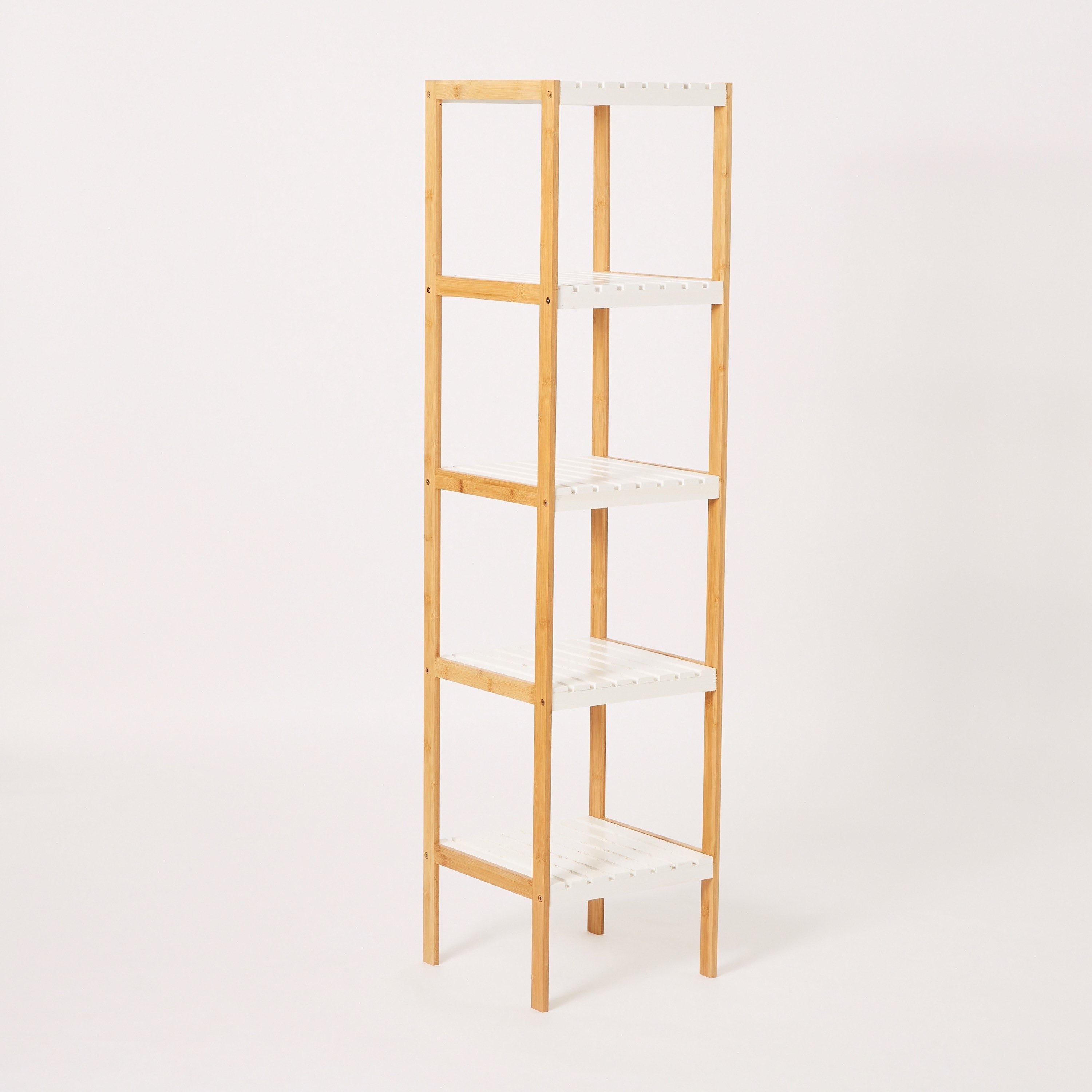 رف تخزين حمّام 5 مستويات لكزس - 33.8x33x140 سم-hbxbedroom-bedroomaccessories-bedroomstorage-image-7