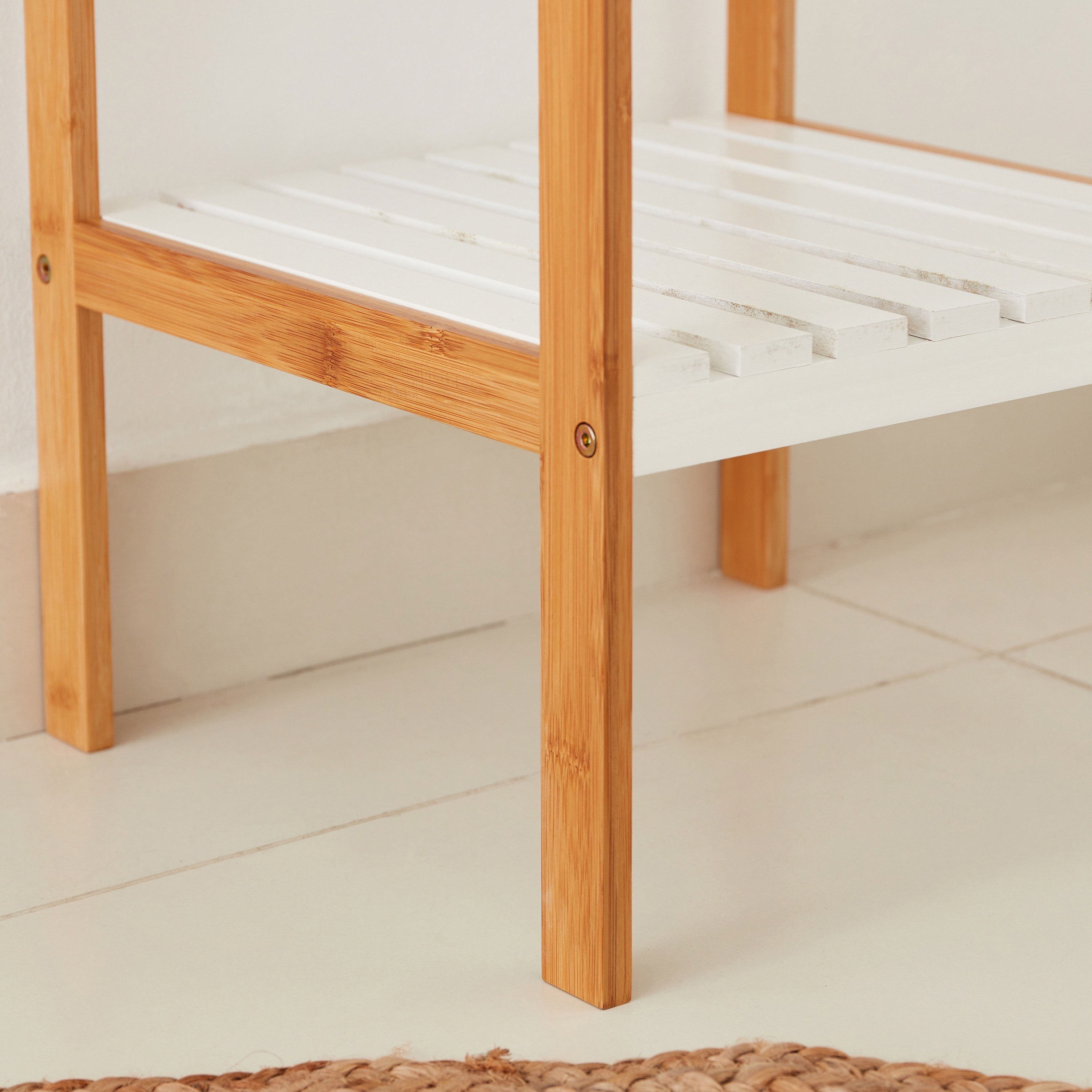 رف تخزين حمّام ثلاث طبقات من لكزس - 33.8x33x79 سم-hbxbedroom-bedroomaccessories-bedroomstorage-image-5