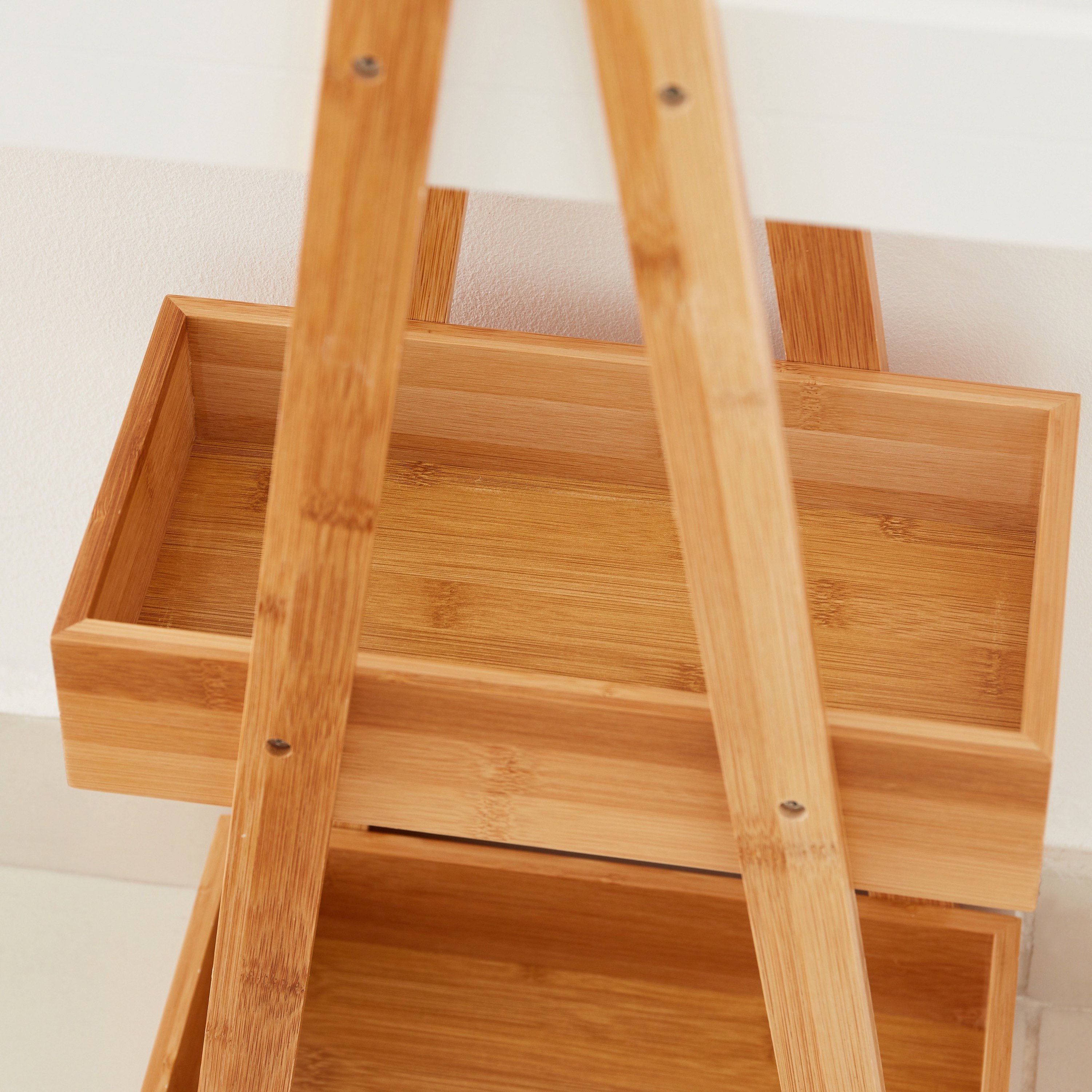 حامل تخزين للحمام مثلث بـ3 طوابق من لكزس - 30x18x80 سم-hbxbedroom-bedroomaccessories-bedroomstorage-image-4