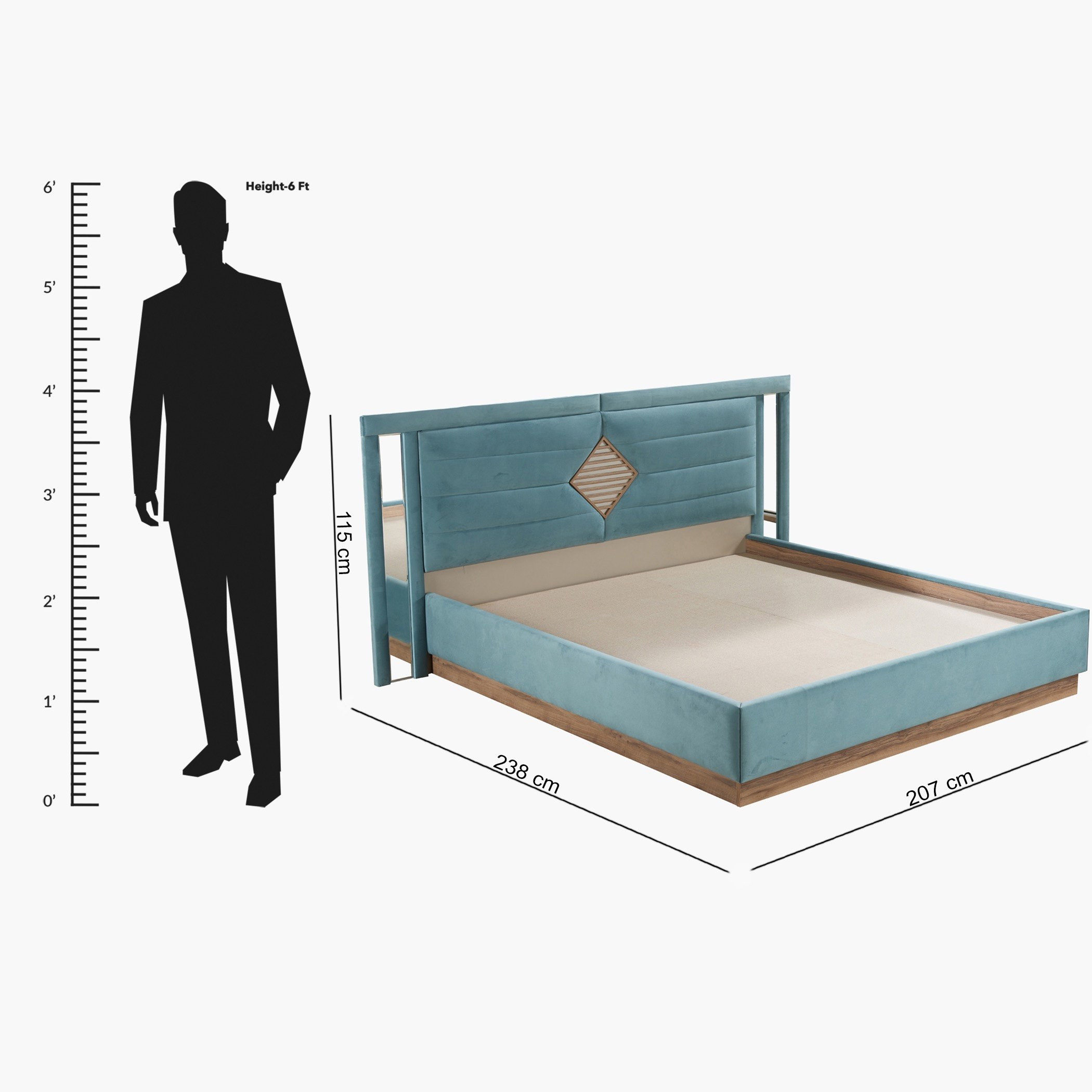 طقم غرفة نوم كينج 5 قطع من إفرست - 180x200 سم-hbxbedroom-bedsandbedsets-bedroomsets-king-image-20