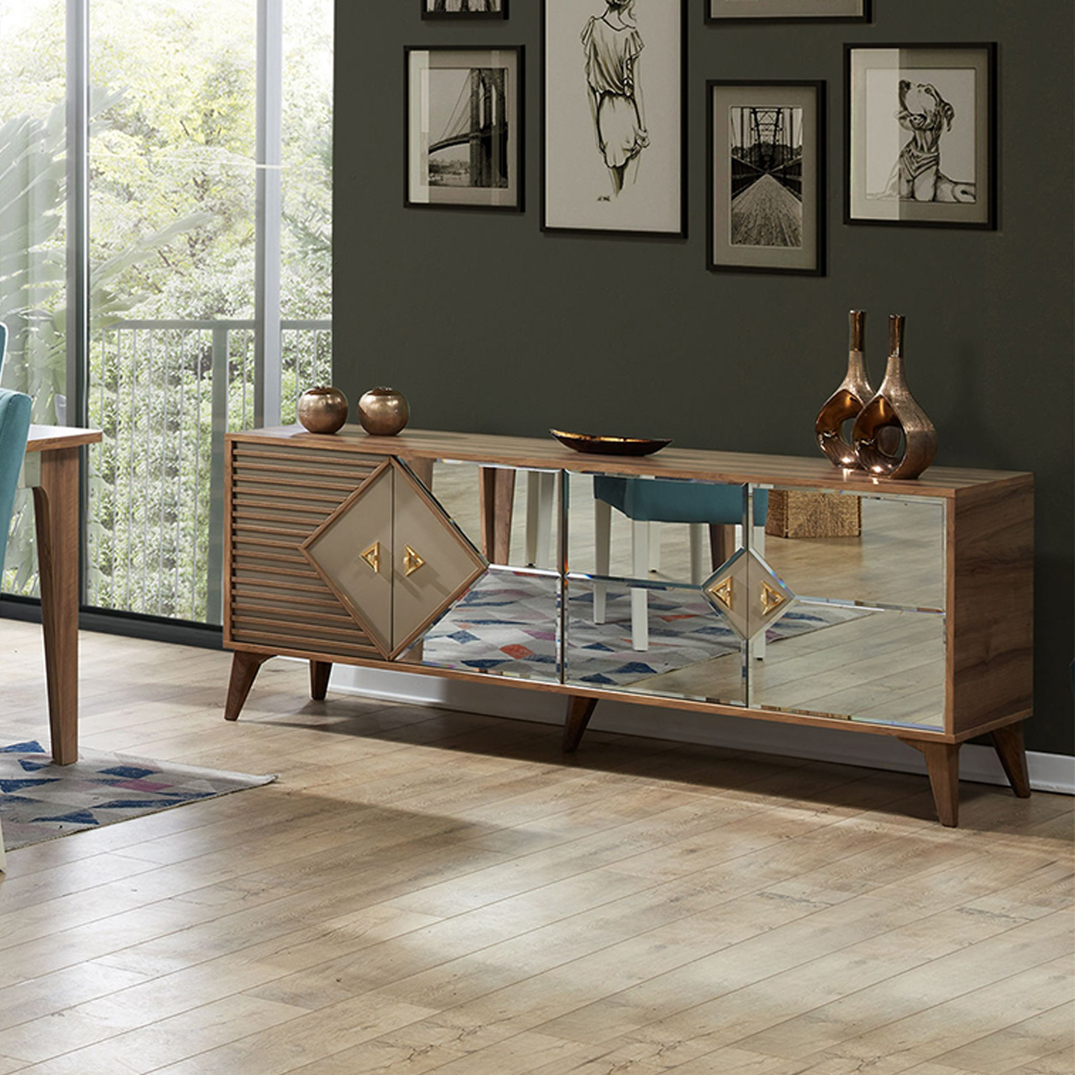 وحدة تخزين ايفرست-hbxfurniture-diningroom-buffetsandsideboards-image-1