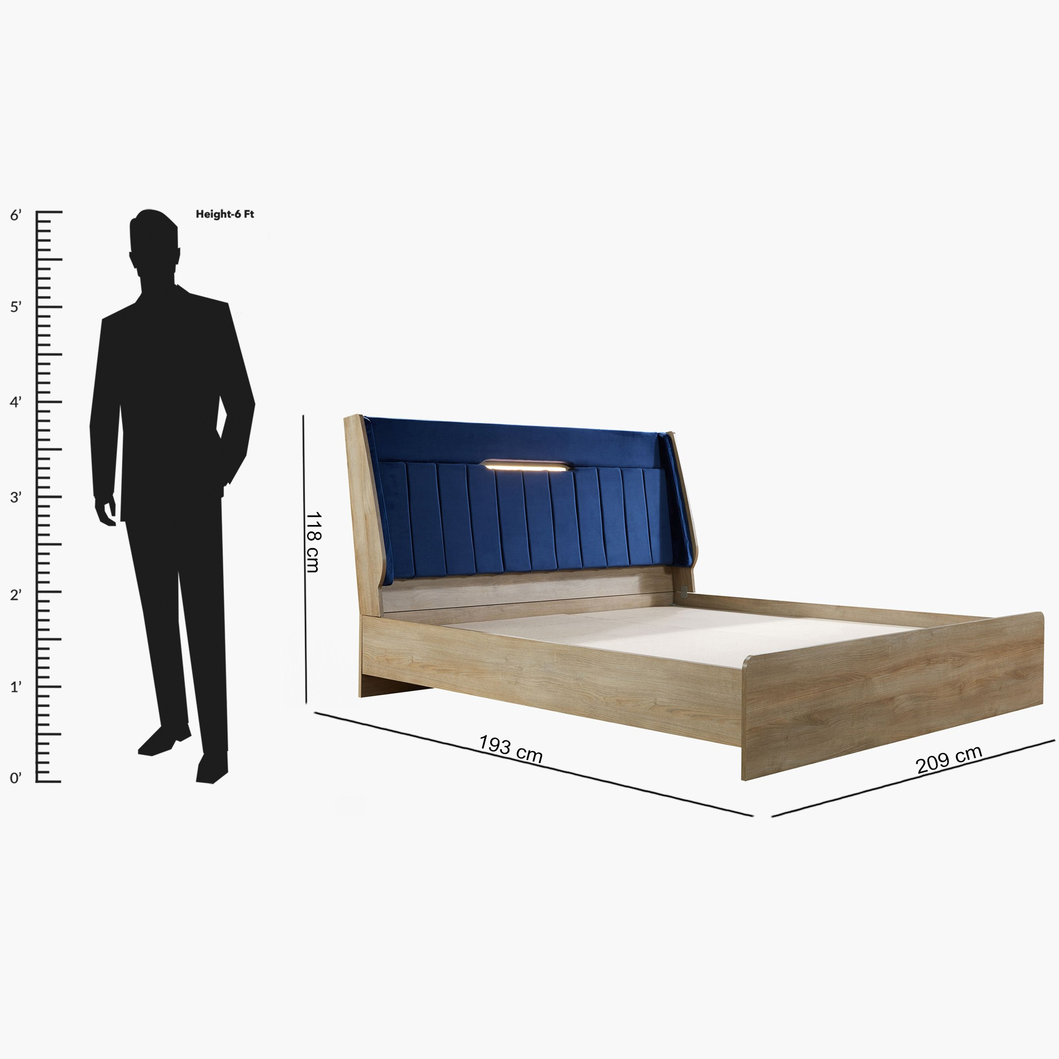 طقم غرفة نوم كينج 5 قطع من باندورا - 180x200 سم-hbxbedroom-bedsandbedsets-bedroomsets-king-image-15