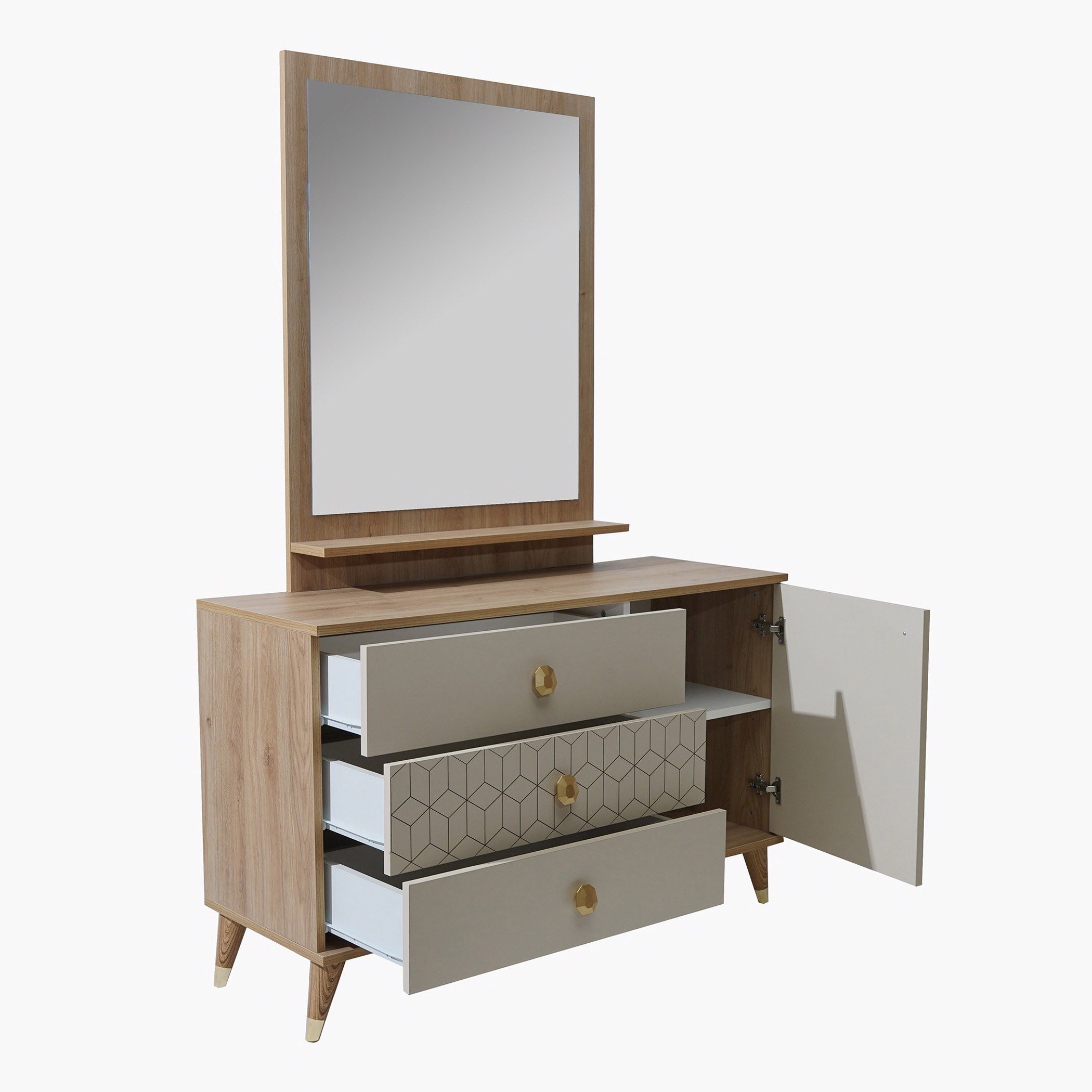 طقم غرفة نوم كينج 5 قطع من باندورا - 180x200 سم-hbxbedroom-bedsandbedsets-bedroomsets-king-image-10