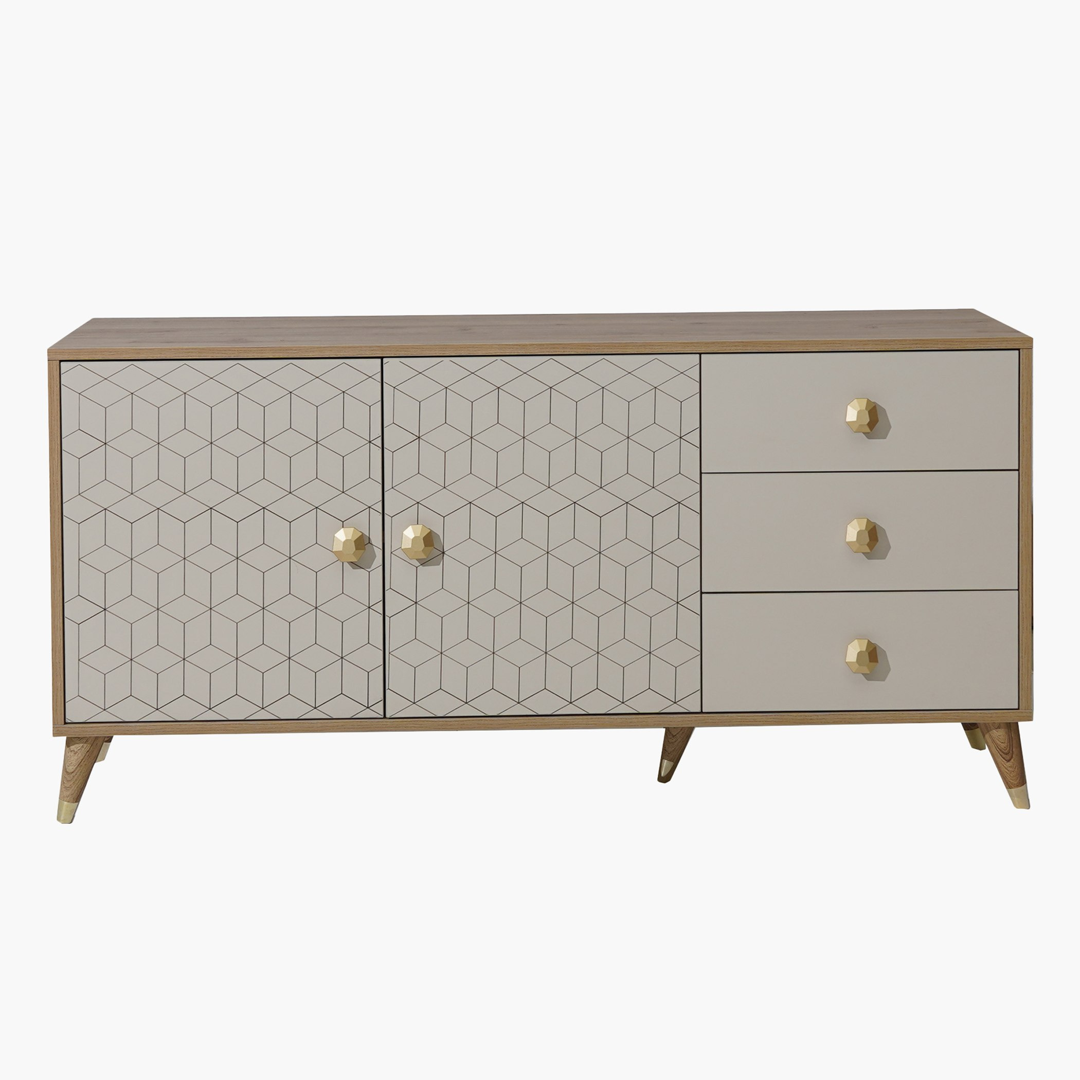 خزانة بوفيه جانبية ببابين و3 أدراج من باندورا-hbxfurniture-diningroom-buffetsandsideboards-image-3