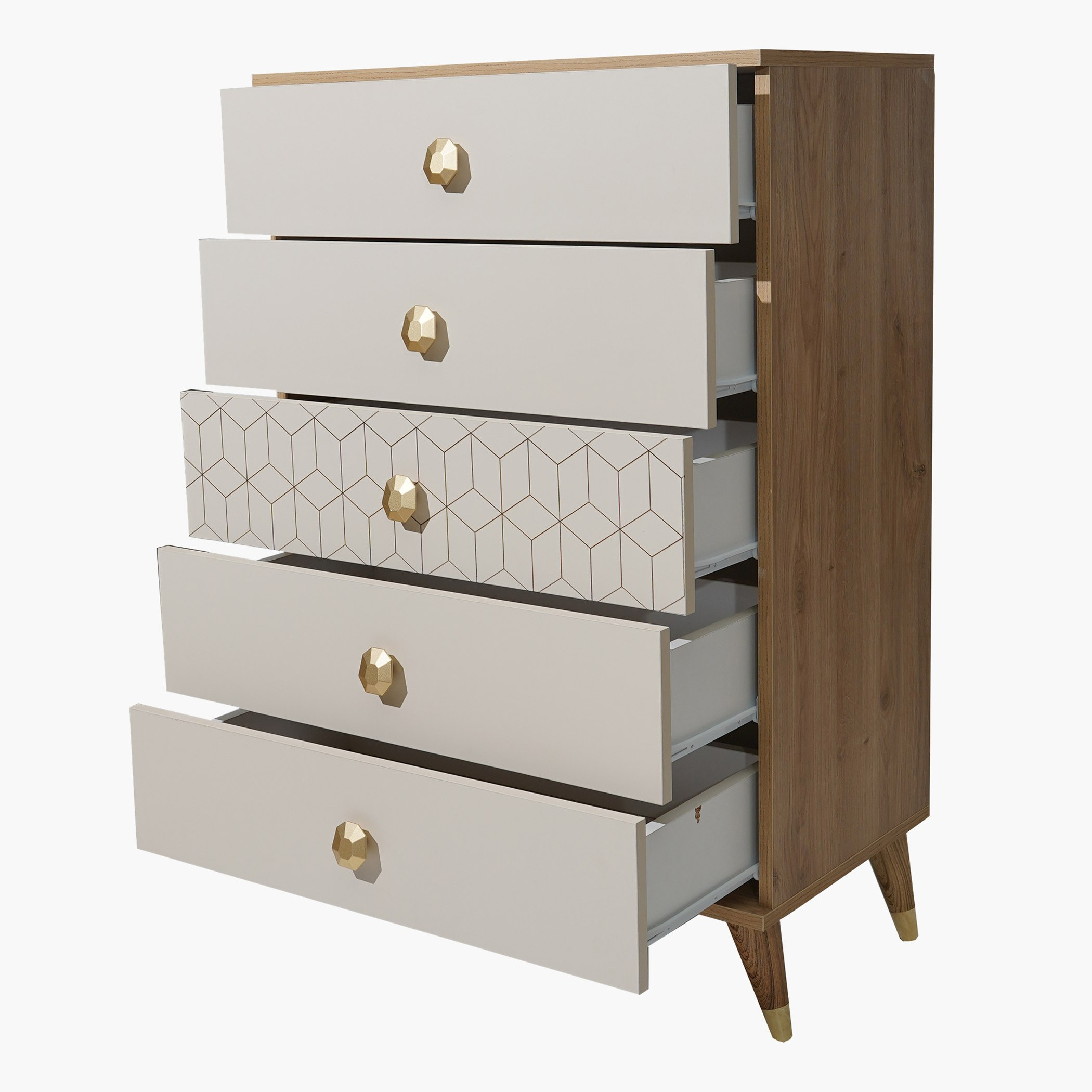 وحدة تخزين 5 أدراج من بانادورا-hbxfurniture-dressersandchests-chestofdrawers-image-4