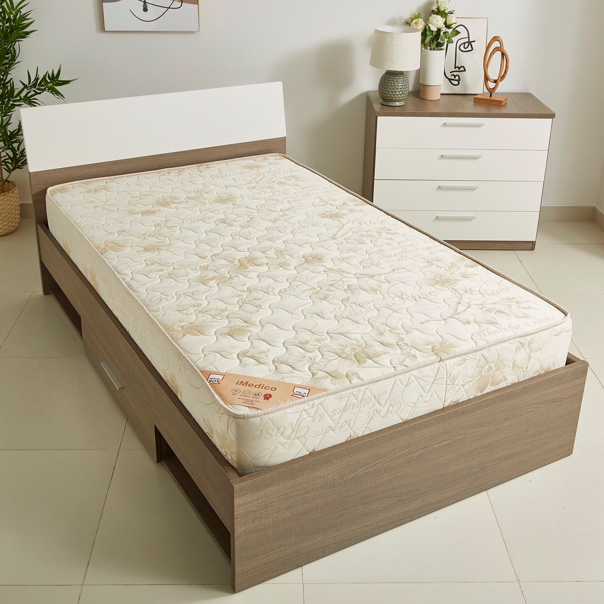 مرتبة طبية فرديّة من آي ميديكو - 90x190x20 سم-PROMO_HB_KSA_HBX10_190925-image-3